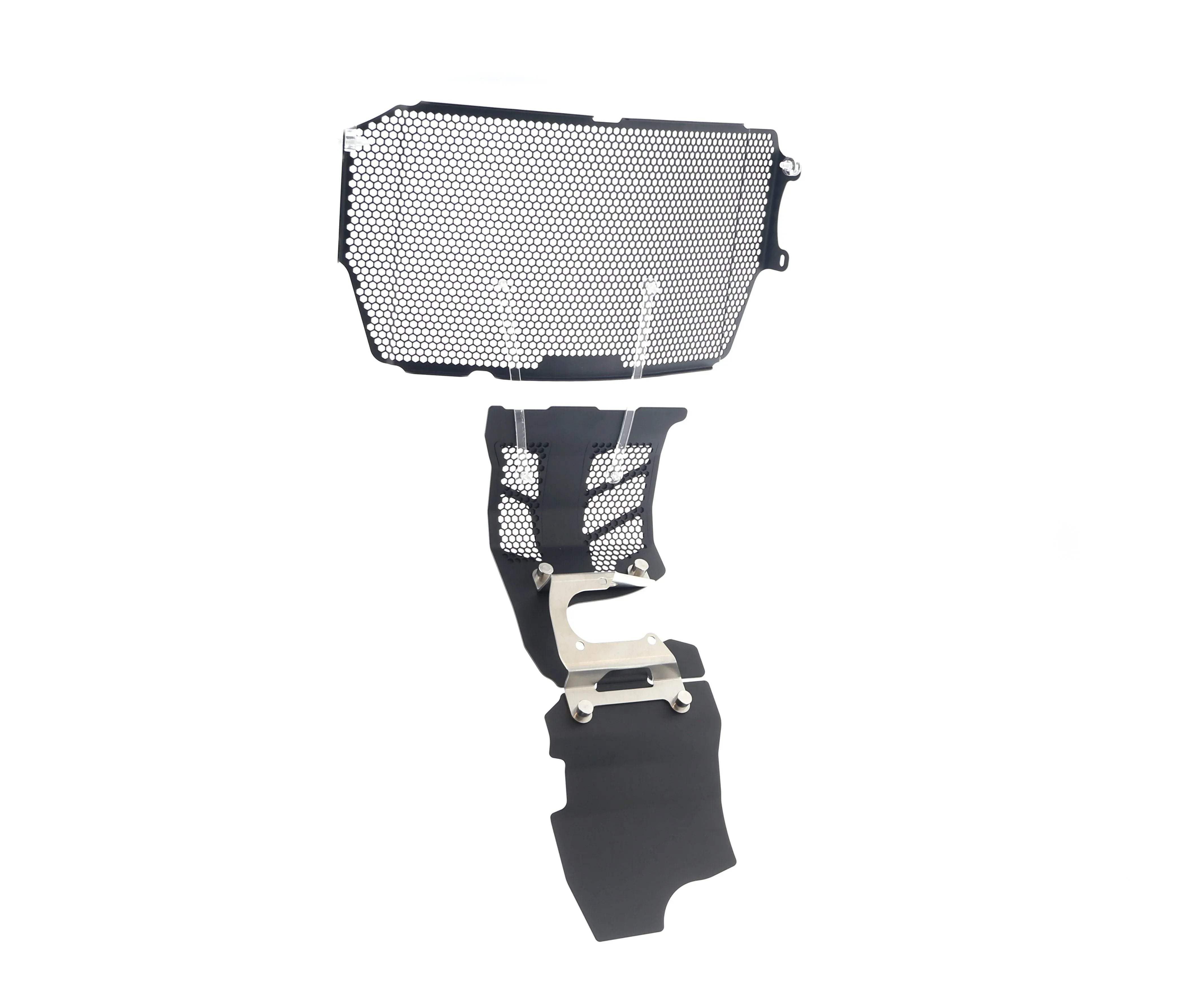 Evotech Ducati Monster 821 Dark Radiator and Engine Guard set 2016 - Kühlerschutzgitter | Evotech Performance