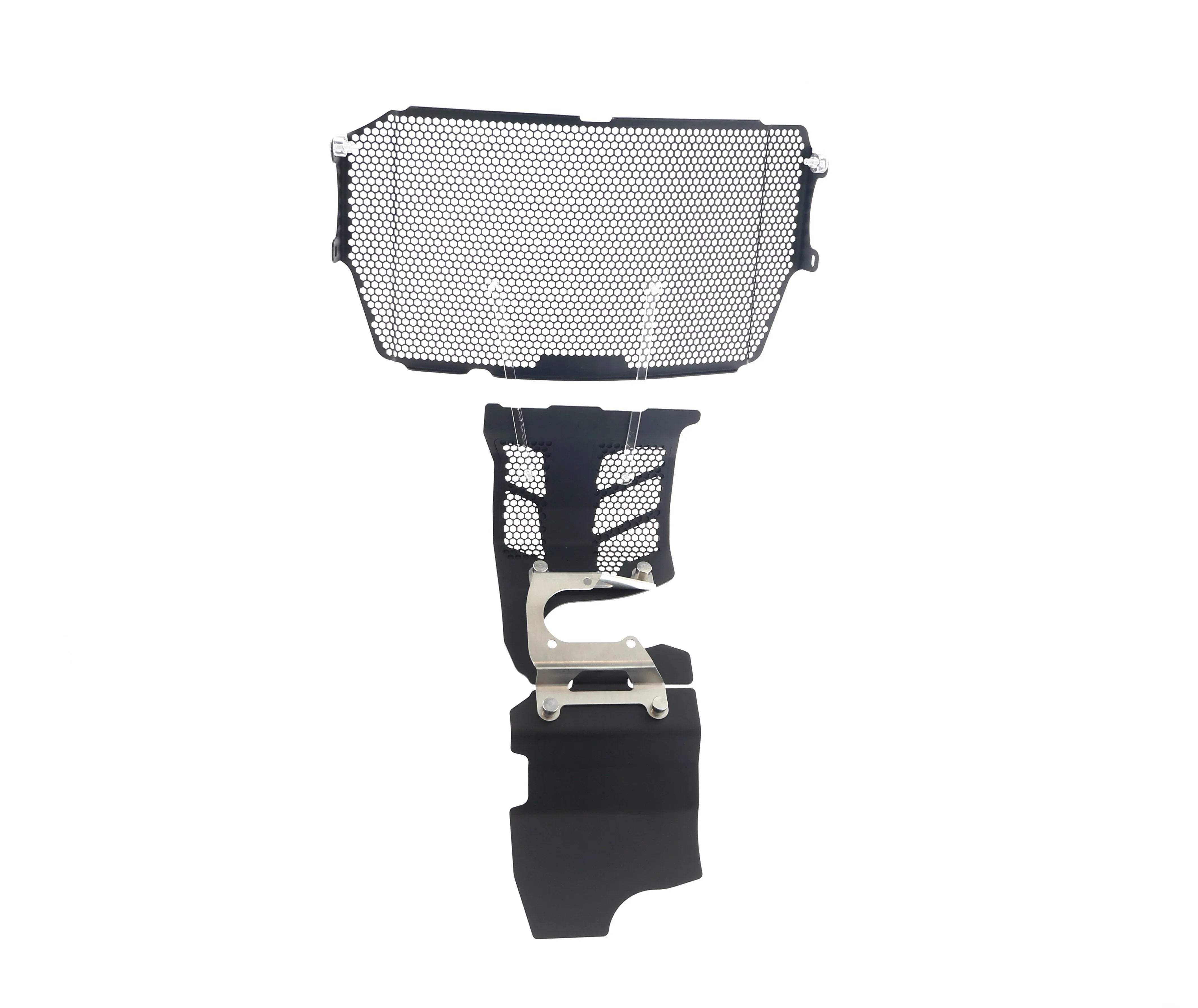 Evotech Ducati Monster 821 Dark Radiator and Engine Guard set 2016 - Kühlerschutzgitter | Evotech Performance