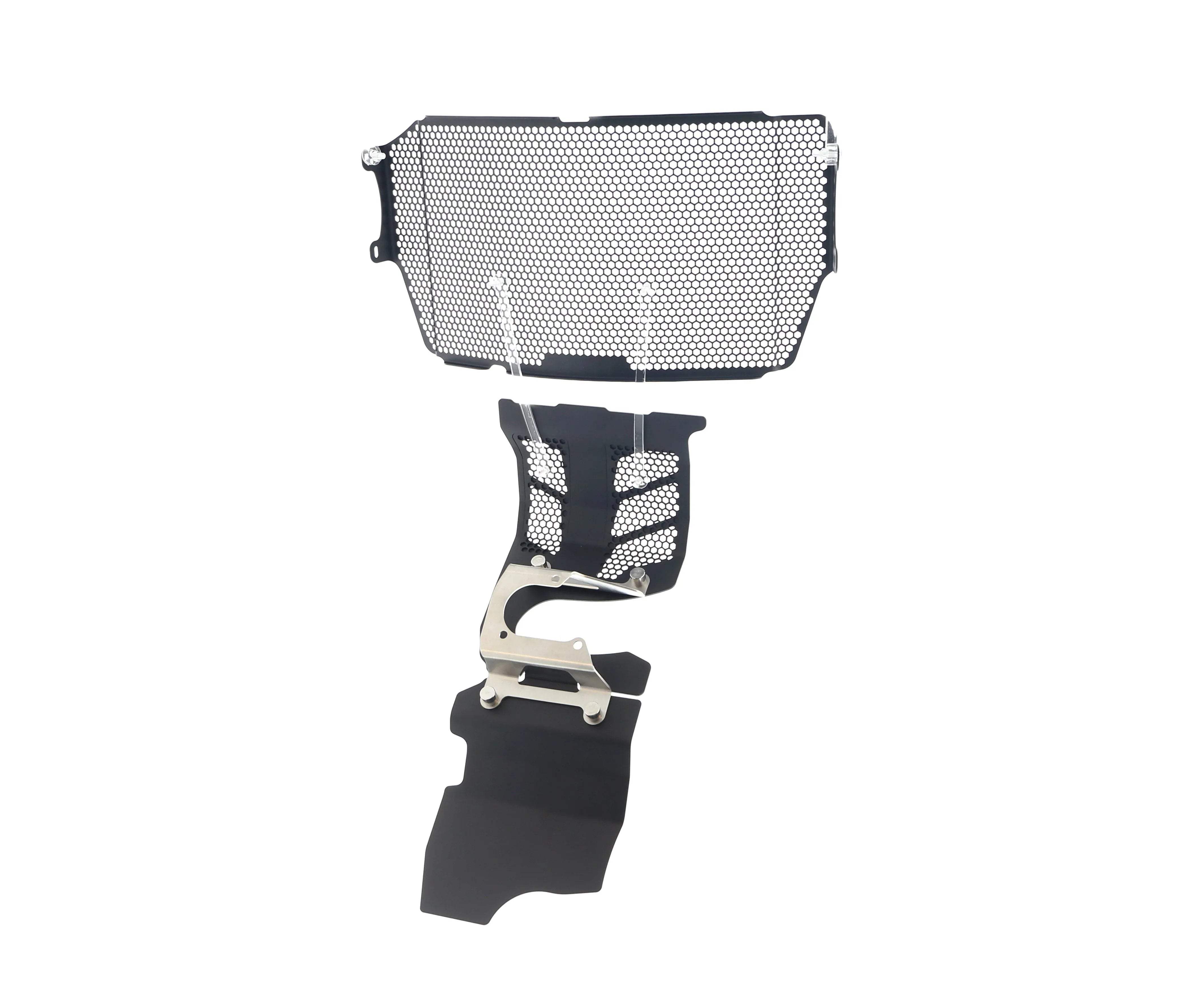 Evotech Ducati Monster 821 Dark Radiator and Engine Guard set 2016 - Kühlerschutzgitter | Evotech Performance