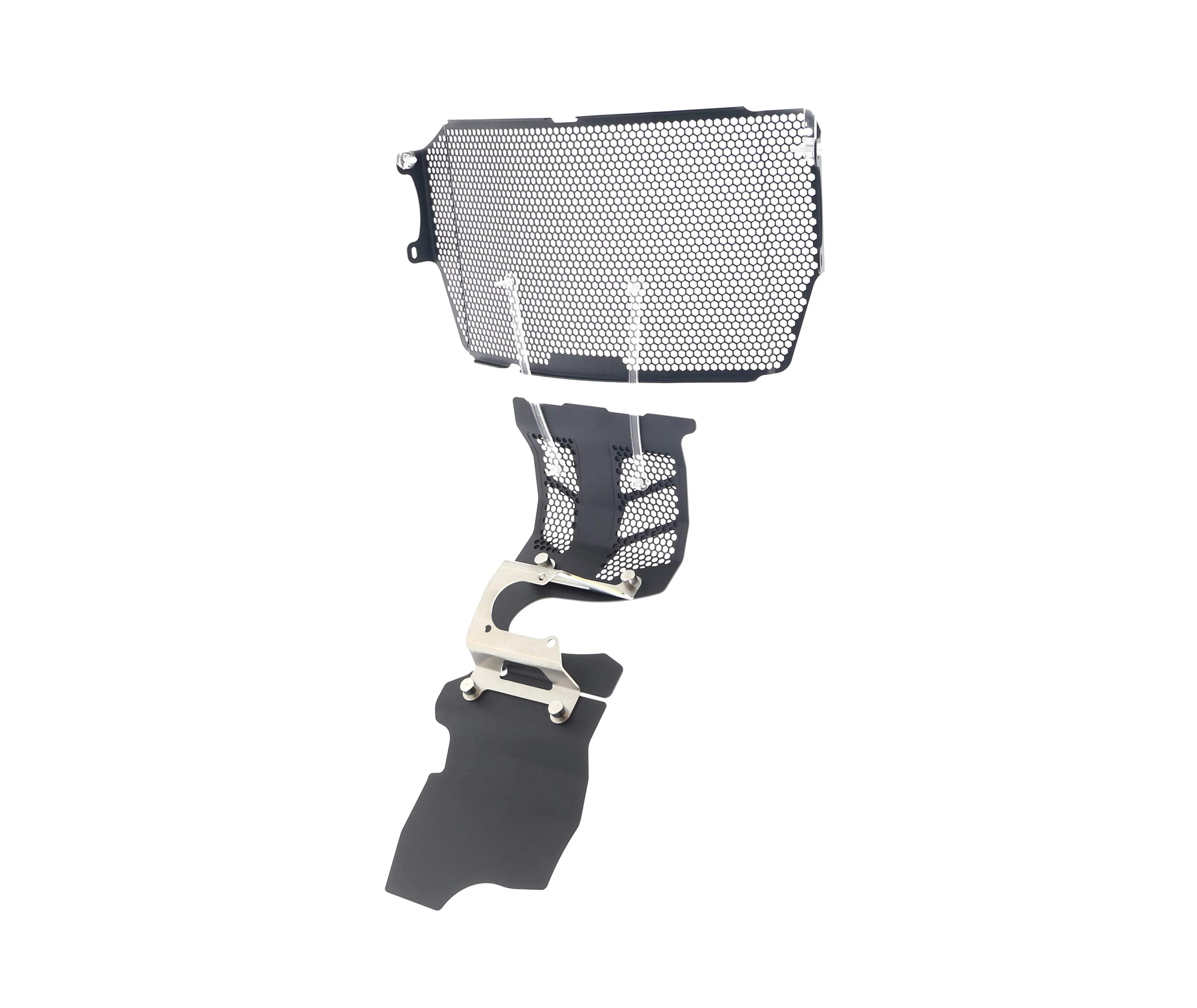 Evotech Ducati Monster 821 Dark Radiator and Engine Guard set 2016 - Kühlerschutzgitter | Evotech Performance