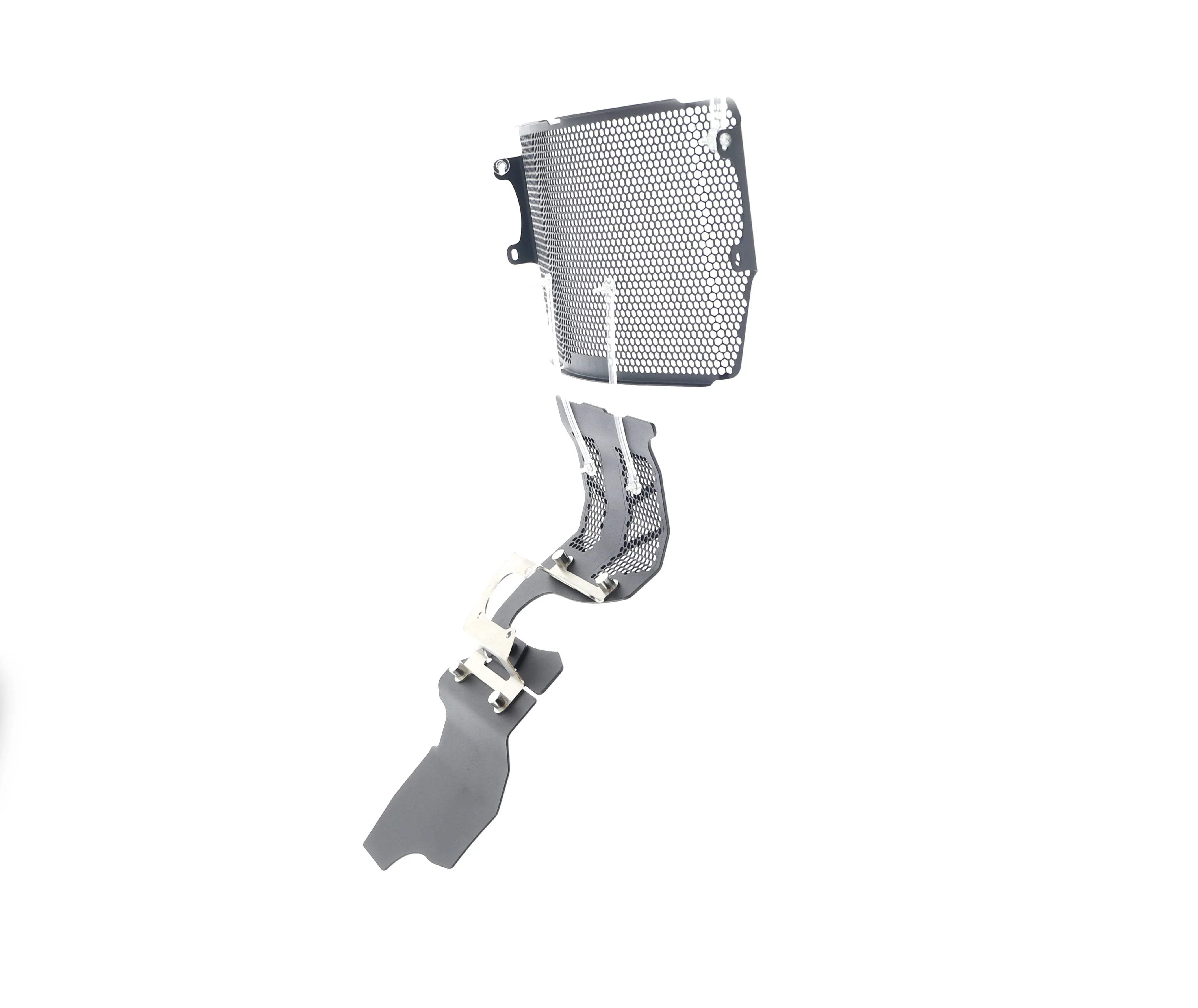 Evotech Ducati Monster 821 Dark Radiator and Engine Guard set 2016 - Kühlerschutzgitter | Evotech Performance