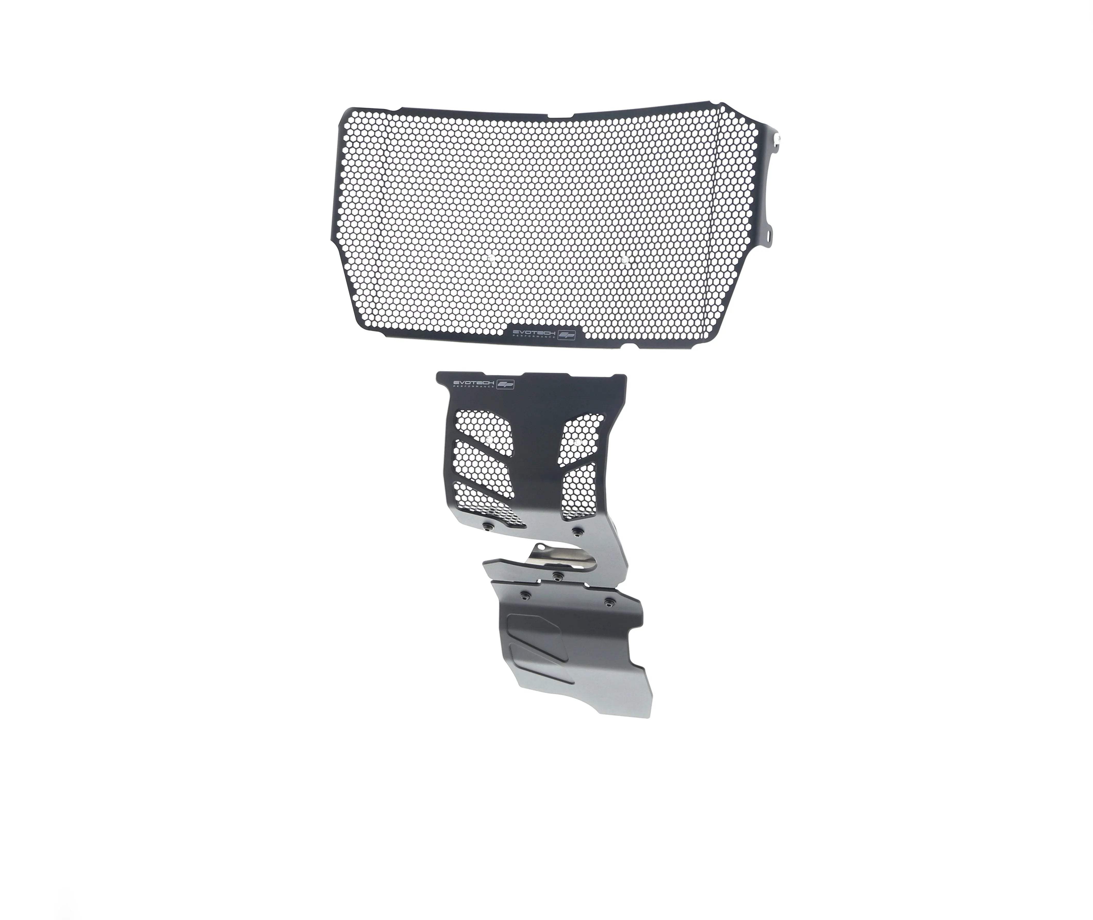 Evotech Ducati Monster 821 Dark Radiator and Engine Guard set 2016 - Kühlerschutzgitter | Evotech Performance