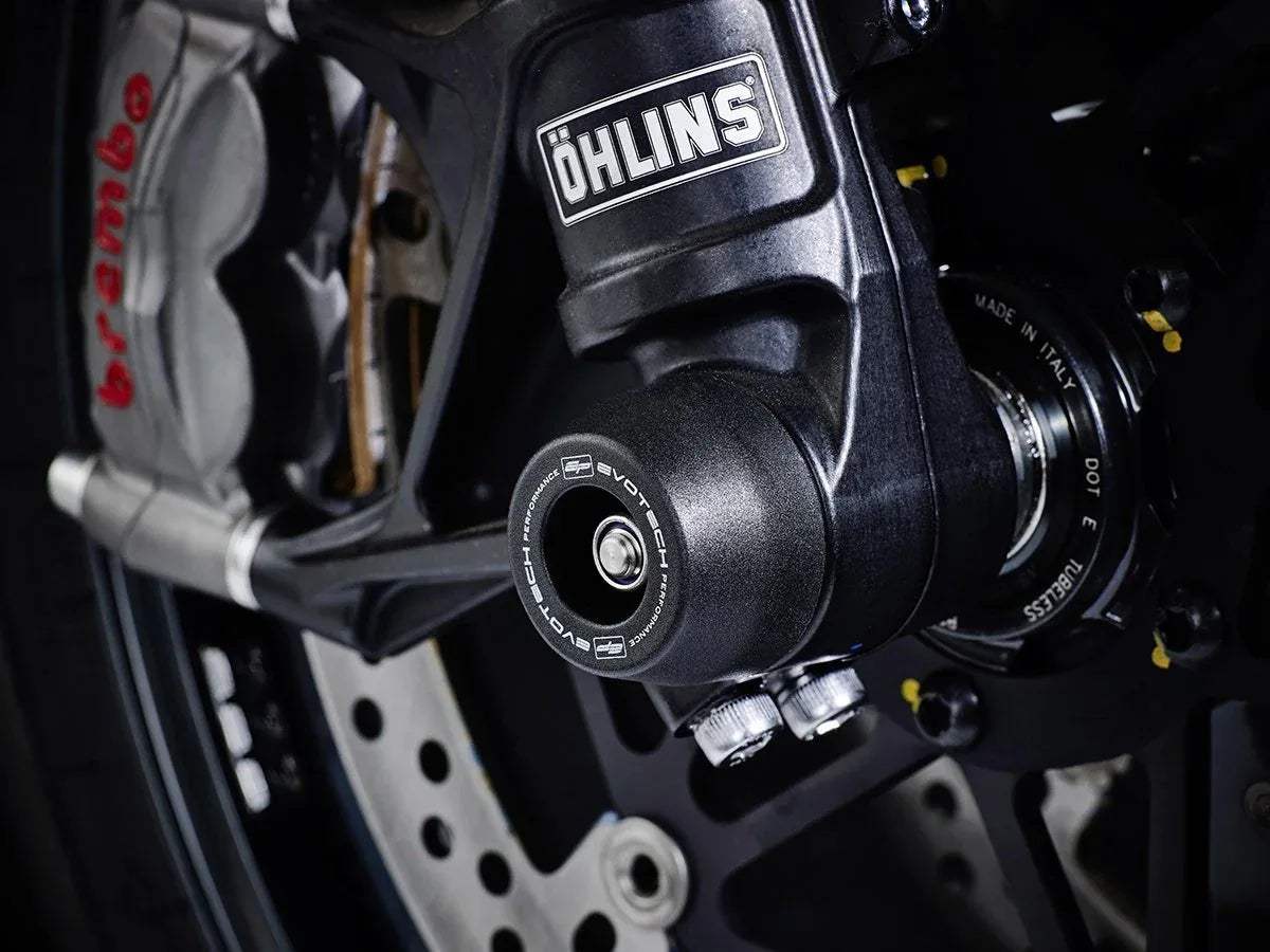 Evotech Performance Spindle Bobbins Kit - Ducati Hyperstrada 821 (2013-2015) - Spindle Bobbins | Evotech Performance