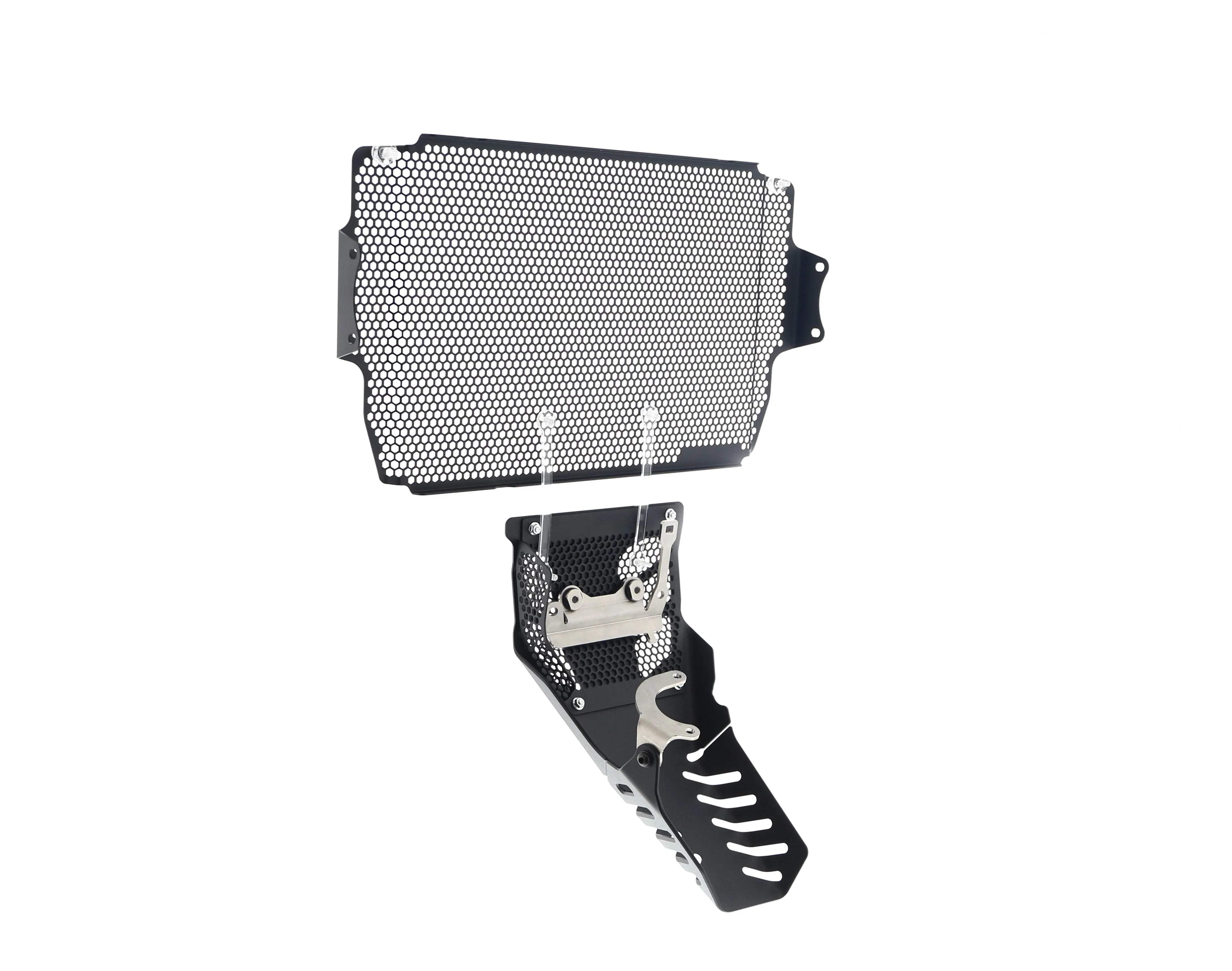 Evotech Ducati Multistrada 1200 Pikes Peak Radiator And Engine Guard Set 2016 - 2017 - Kühlerschutzgitter | Evotech Performance