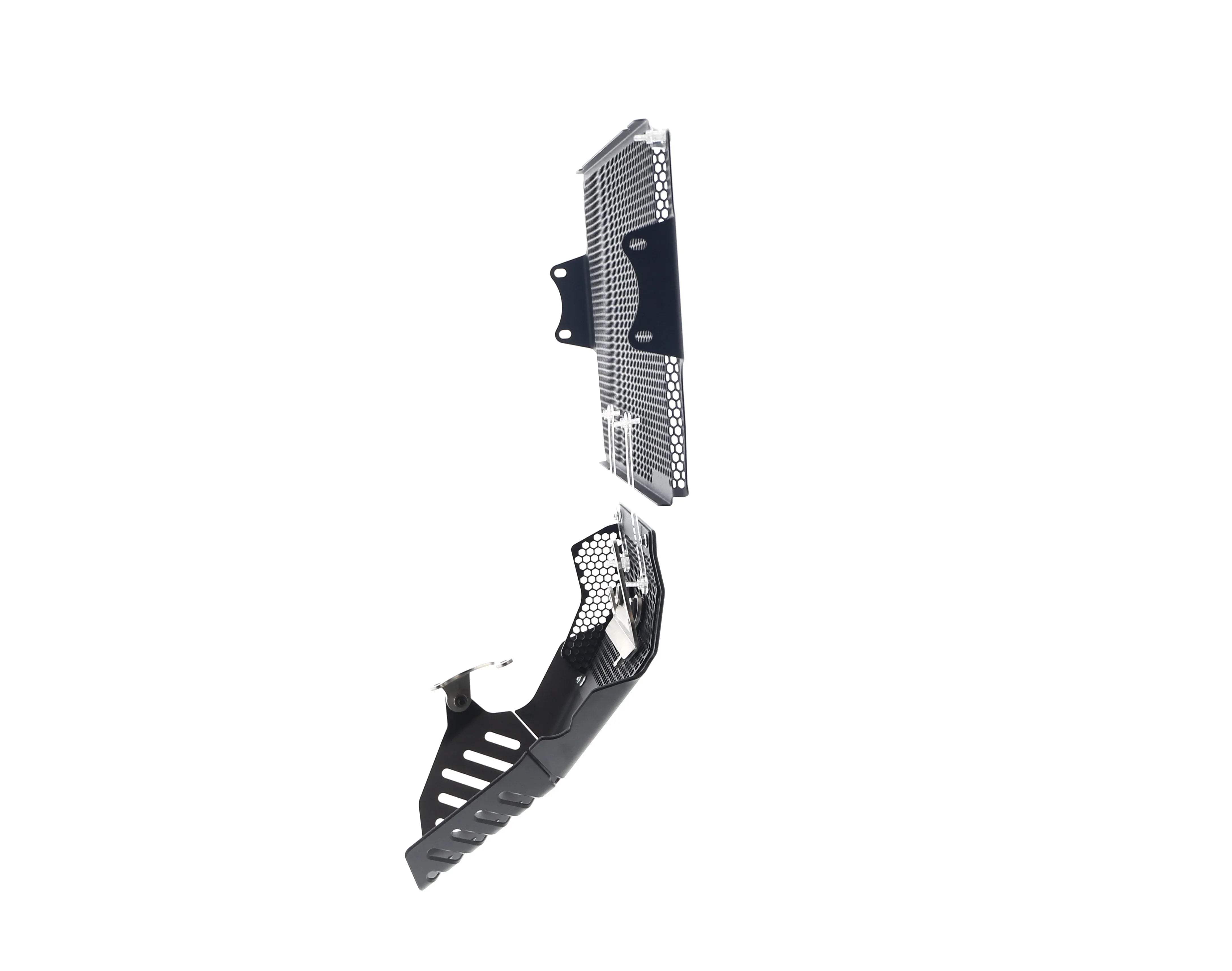 Evotech Ducati Multistrada 1200 Pikes Peak Radiator And Engine Guard Set 2016 - 2017 - Kühlerschutzgitter | Evotech Performance