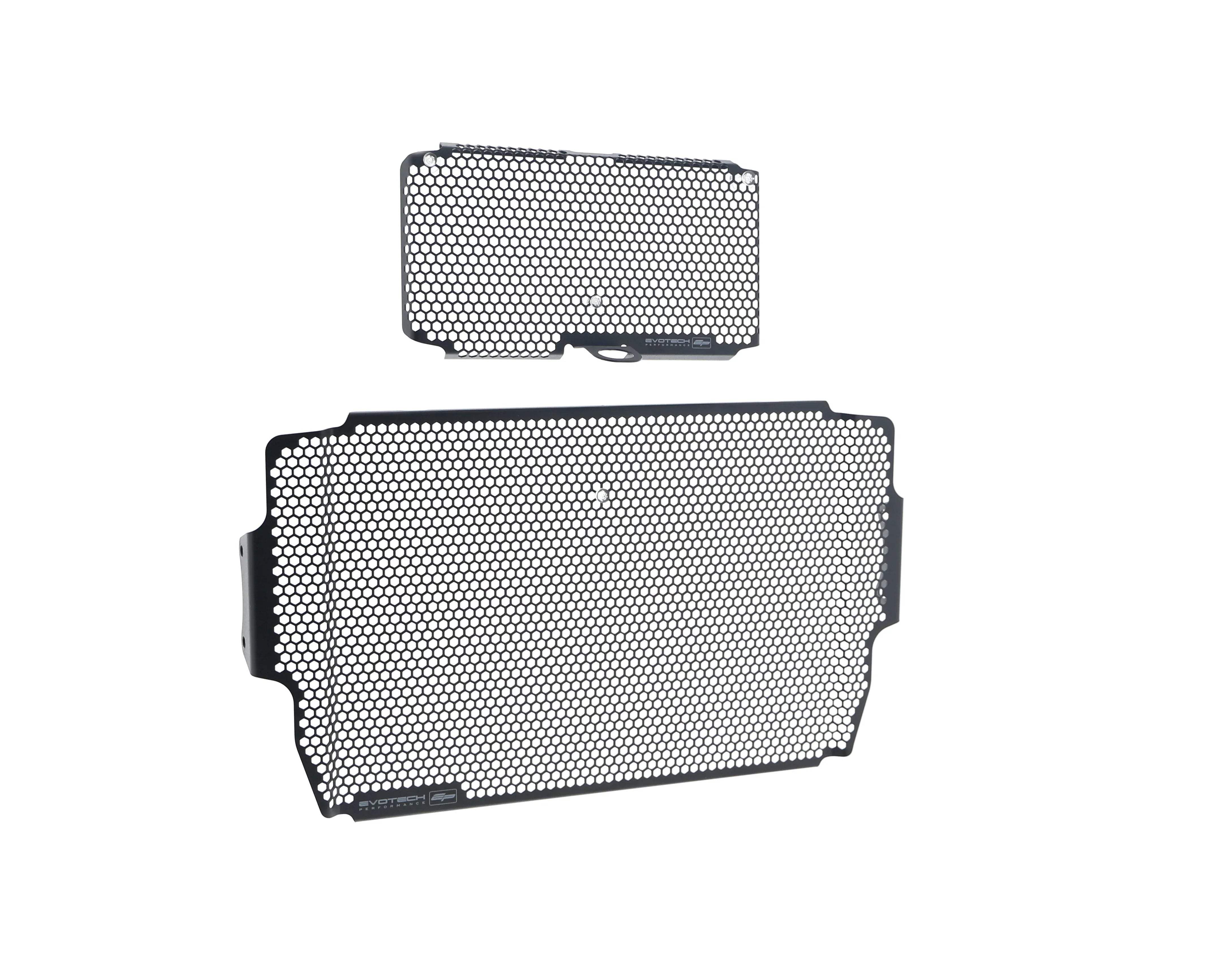Evotech Ducati Multistrada 1200 S D air Radiator Oil Cooler Guard Set 2015 - 2017 - Kühlerschutzgitter | Evotech Performance