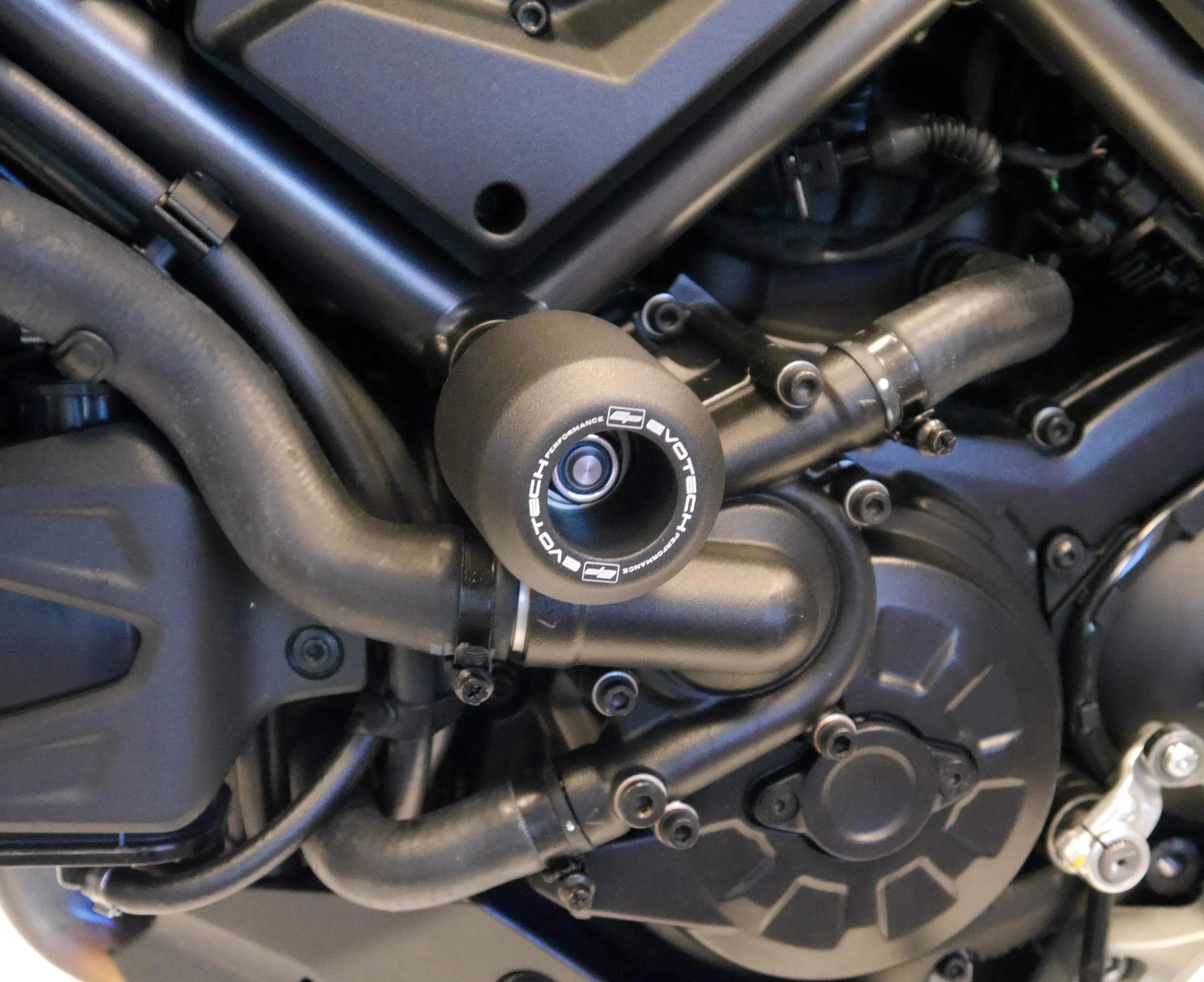 Evotech Performance Ducati Multistrada V2 S Crash Bobbins (2022 - 2024) - Sturzpads | Evotech Performance