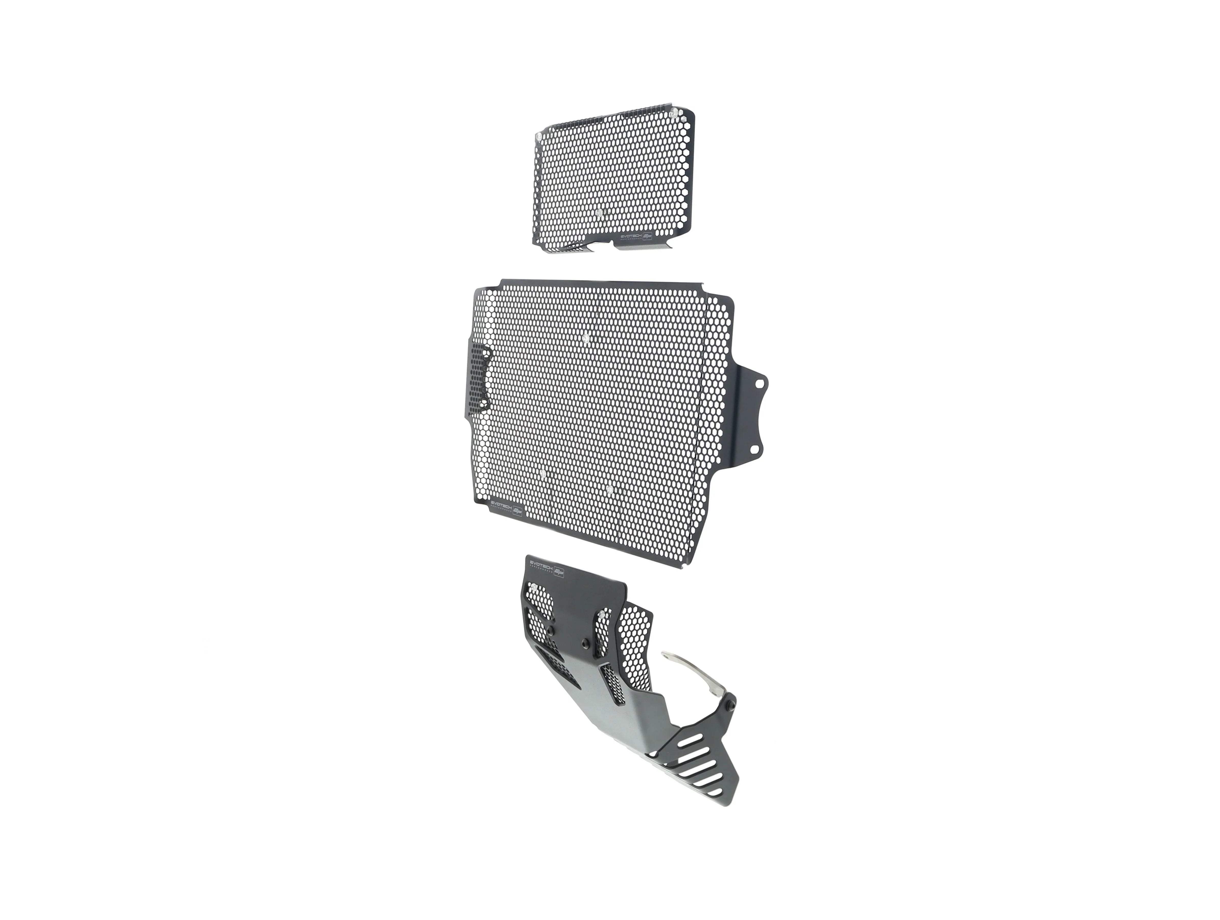 Evotech Performance Ducati Multistrada 950 Radiator + Oil Guard + Engine Guard Set (2017 - 2018) - Kühlerschutzgitter | Evotech Performance