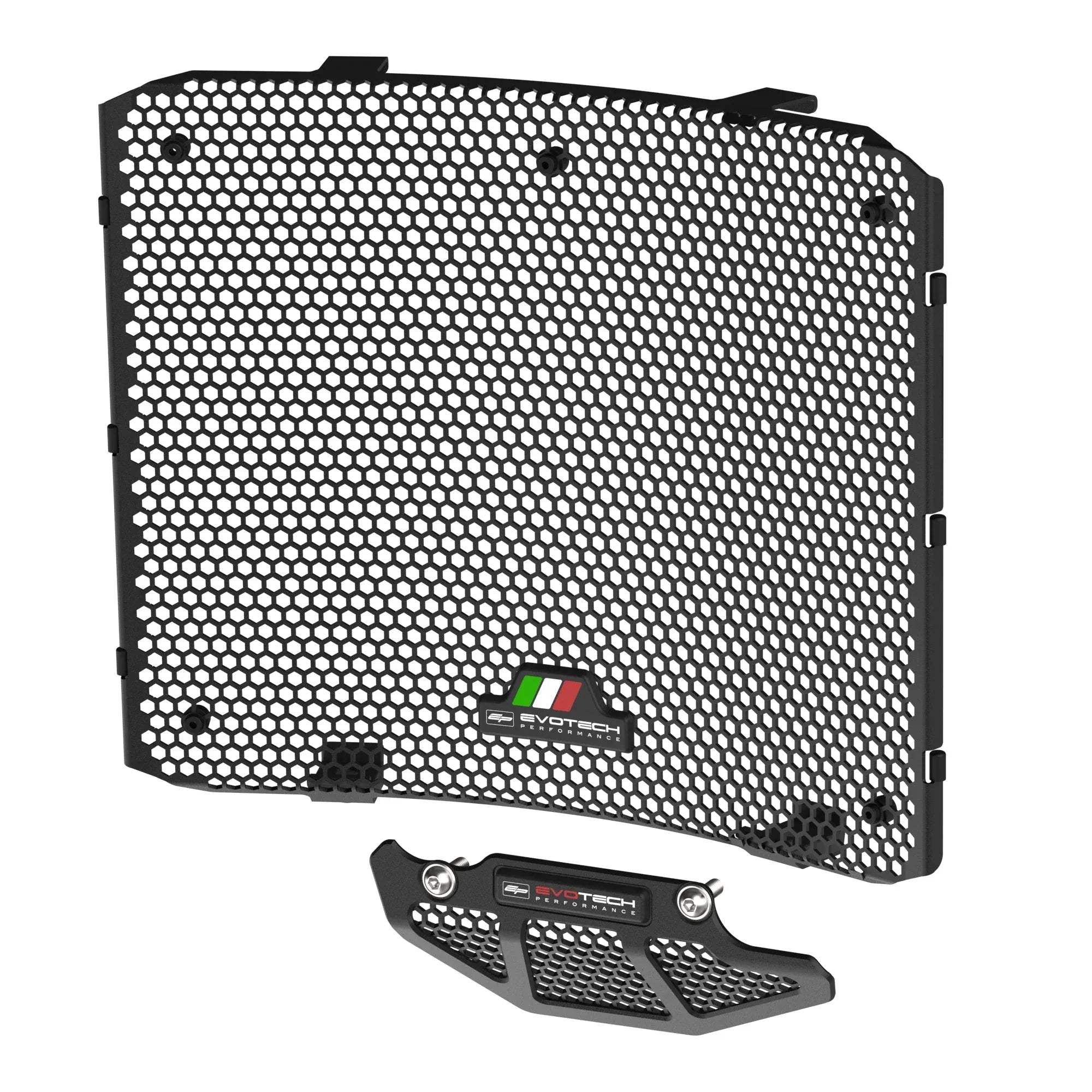 Evotech Radiator and Mid Engine Guard Set - Ducati Multistrada V2 (2025+) - Kühlerschutzgitter | Evotech Performance