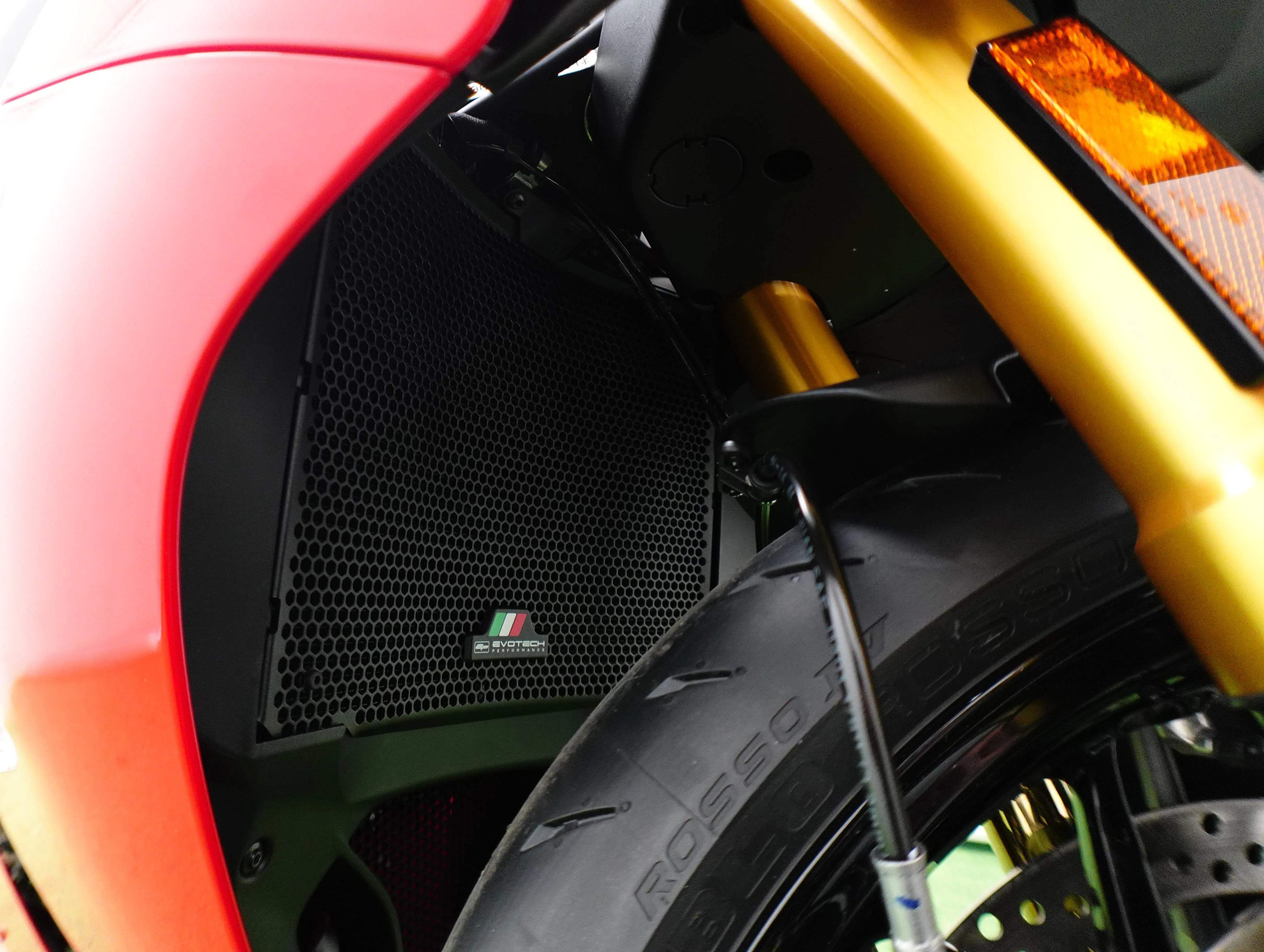 Evotech Radiator Guard - Ducati Panigale V2 S (2025+) - Kühlerschutzgitter | Evotech Performance