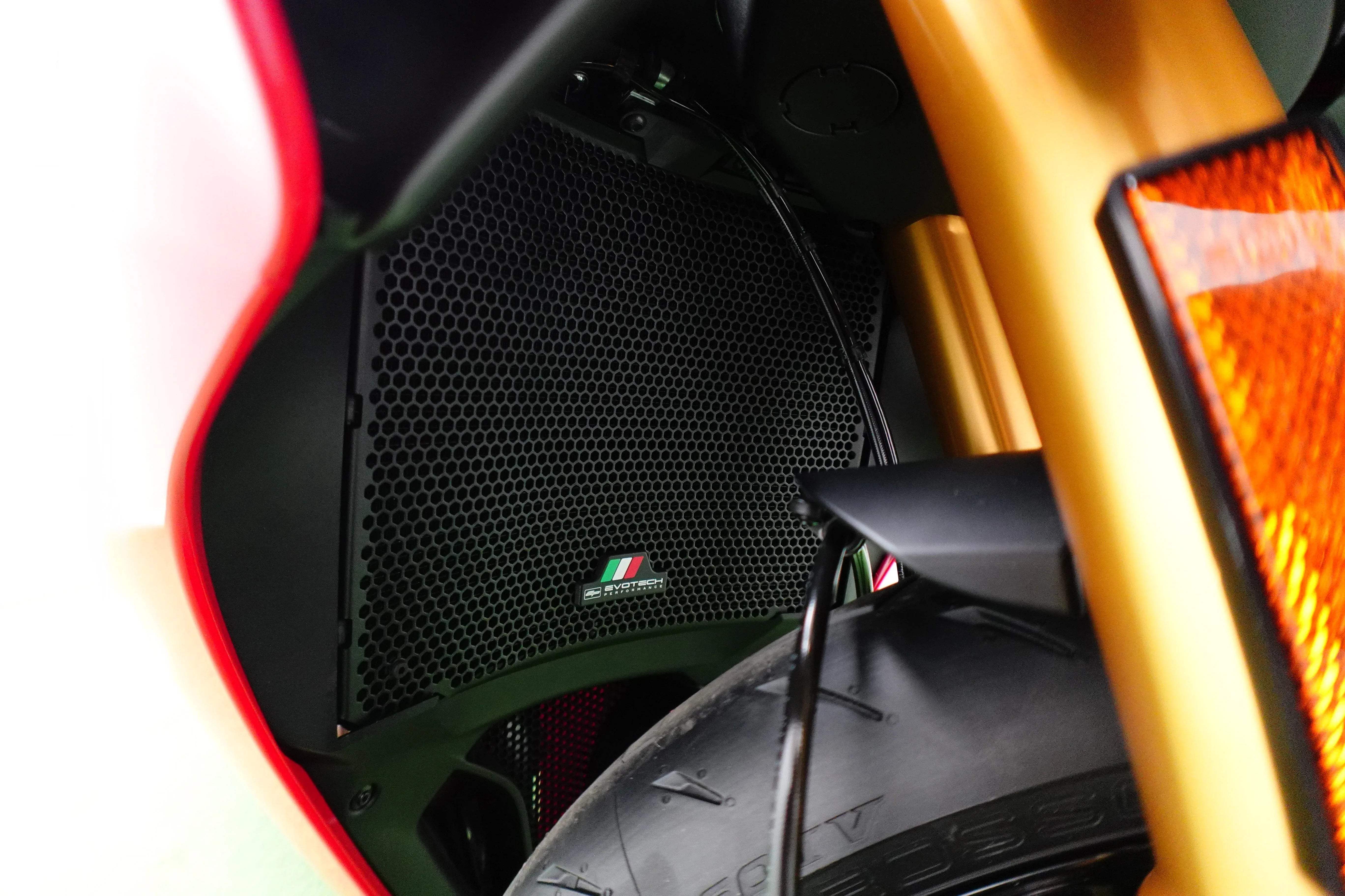 Evotech Radiator Guard - Ducati Panigale V2 S (2025+) - Kühlerschutzgitter | Evotech Performance