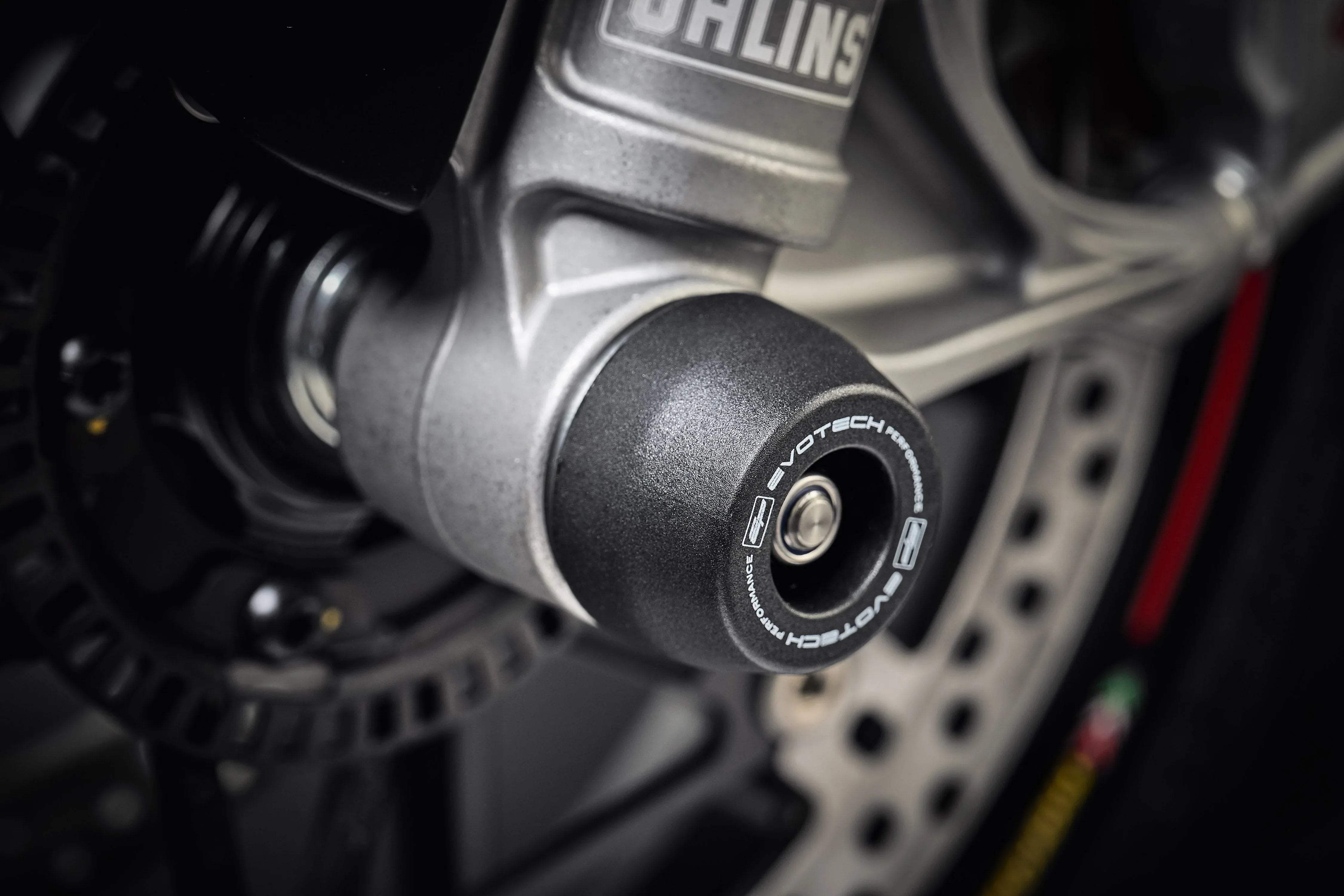 Evotech Front Spindle Bobbins - Ducati Panigale 1199 Tricolore S (2012-2015) - Spindle Bobbins | Evotech Performance