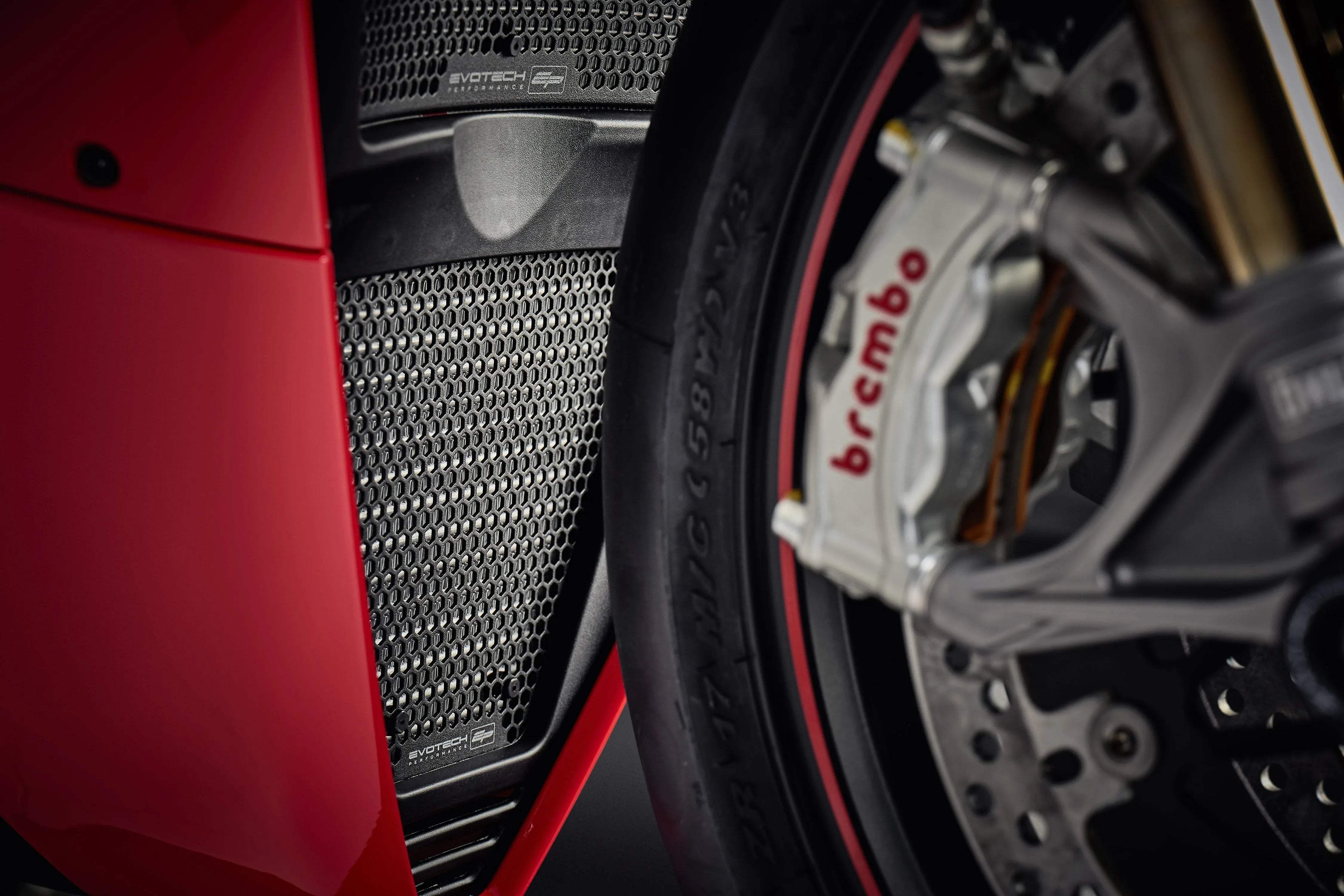 Evotech Ducati Panigale V4 S Radiator Guard Set (2018 - 2020) - Kühlerschutzgitter | Evotech Performance