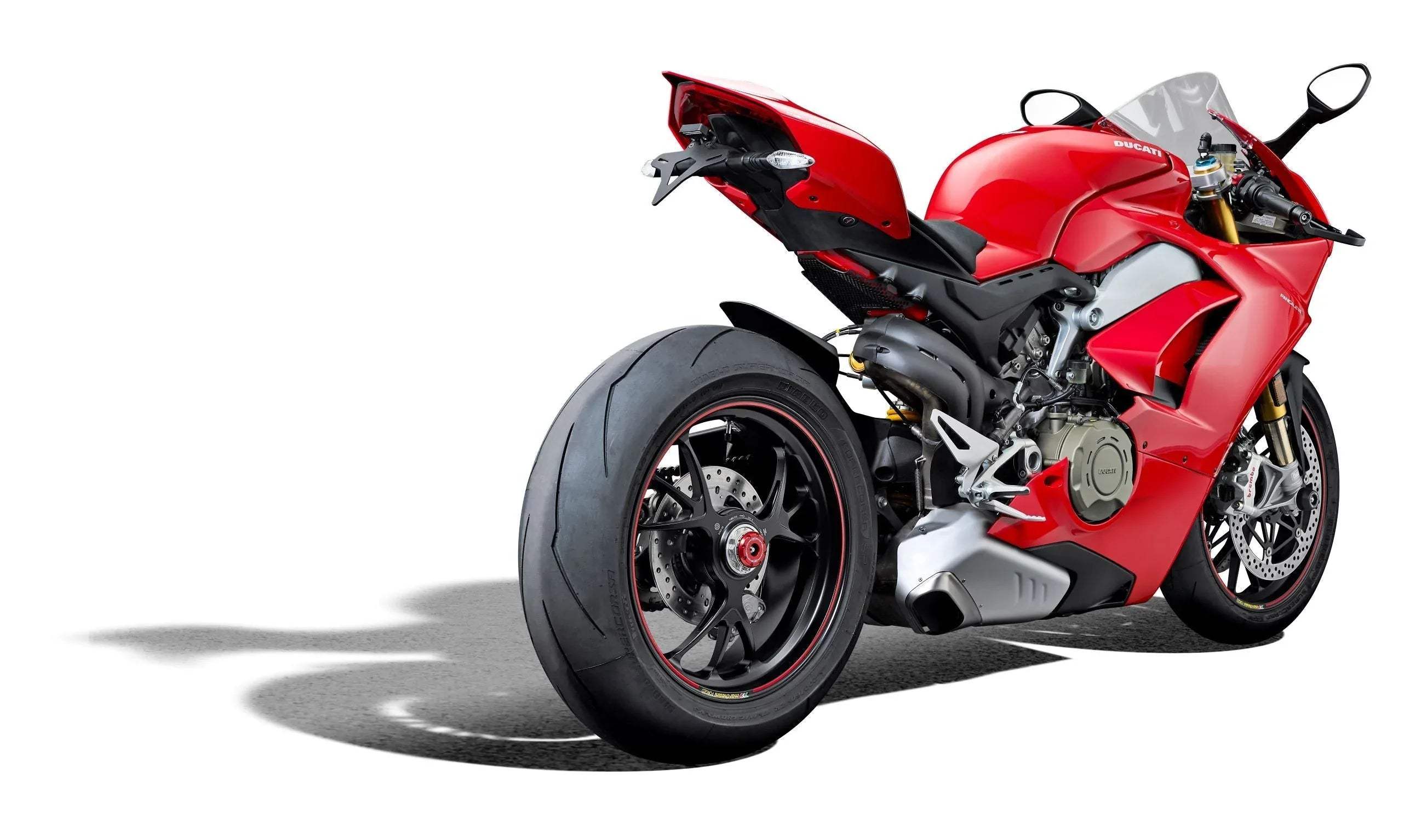 Evotech Ducati Panigale V4 Speciale Fuel Tank Cover Guard (2018-2020) - Soziusfußrastenabdeckung | Evotech Performance