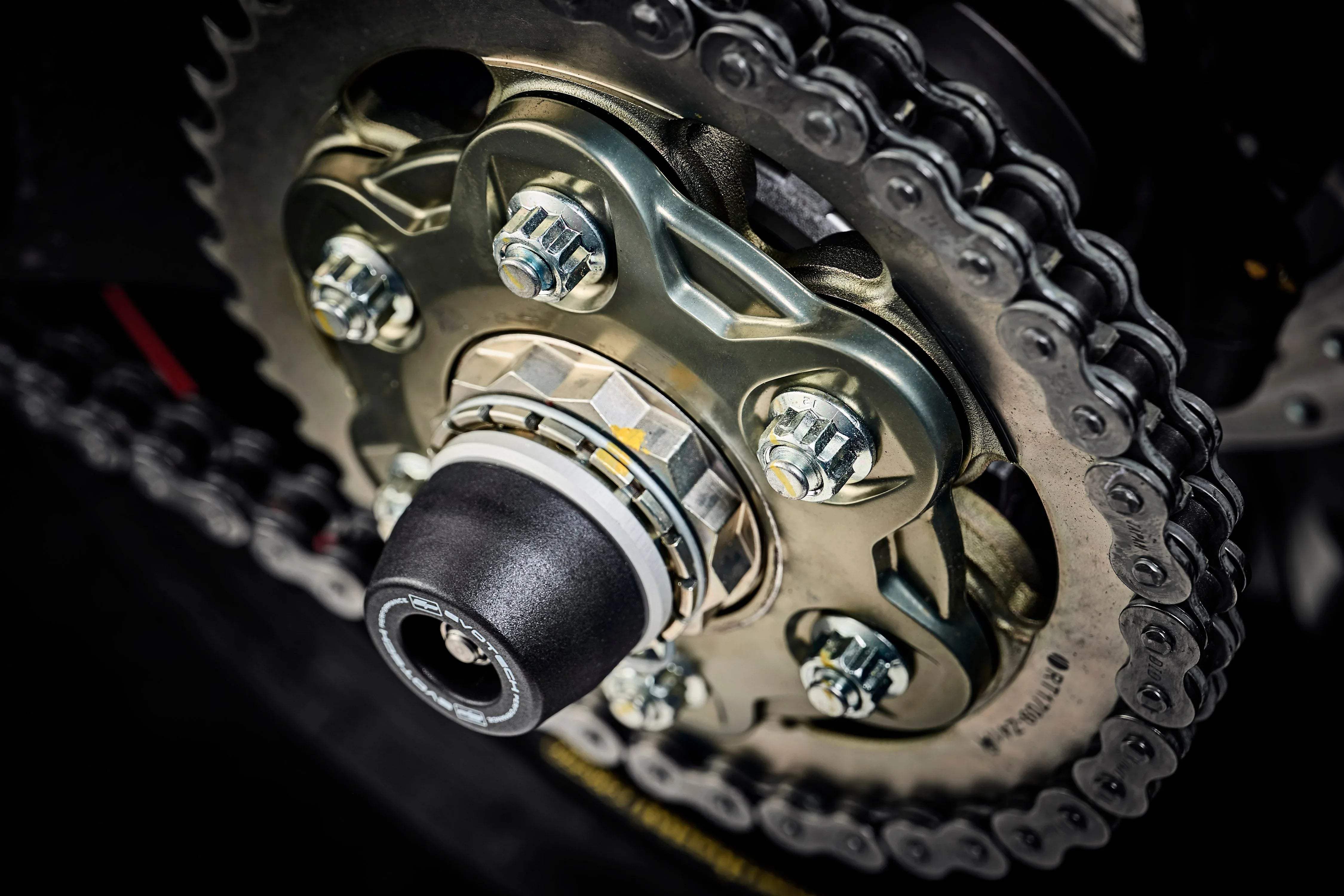 Evotech Performance Spindle Bobbins Kit - Ducati Panigale V4 S (2018-2020) - Spindle Bobbins | Evotech Performance