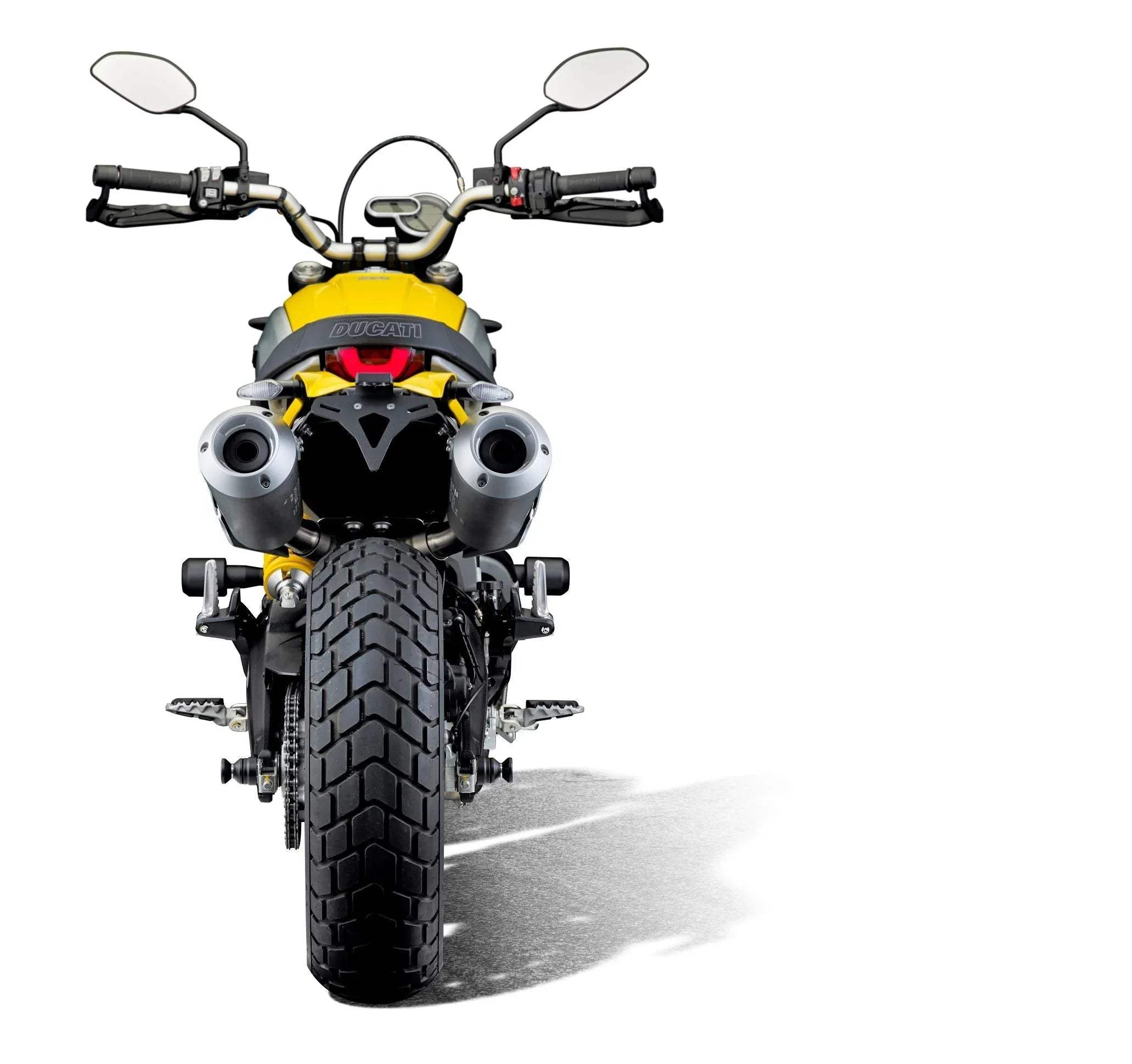 Evotech Paddock Stand Bobbins - Ducati Scrambler 1100 (2018-2020) - Alu Bobbins | Evotech Performance