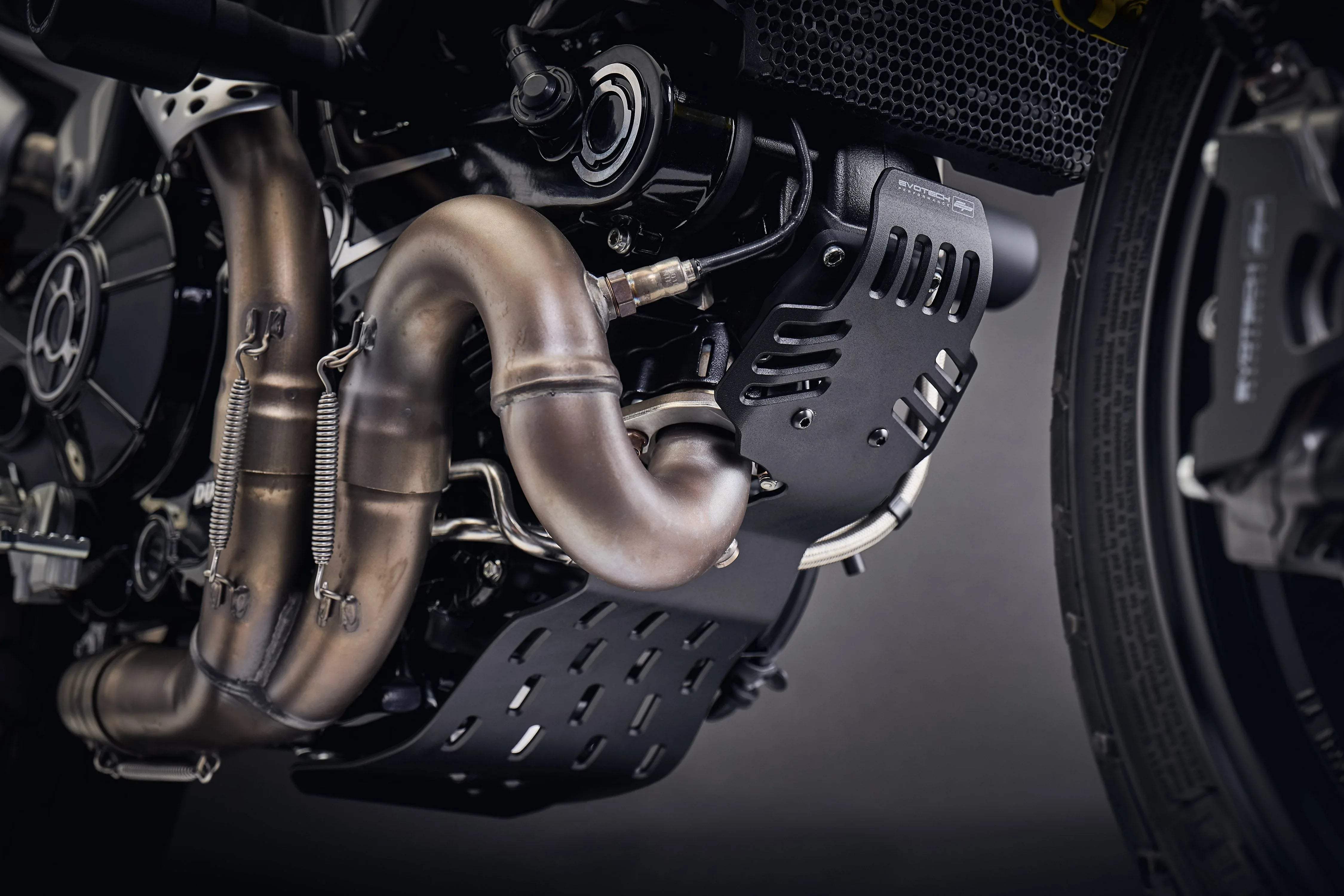 Evotech Ducati Scrambler Icon Dark Engine Guard Protector (2020 - 2022) - Motorschutz | Evotech Performance
