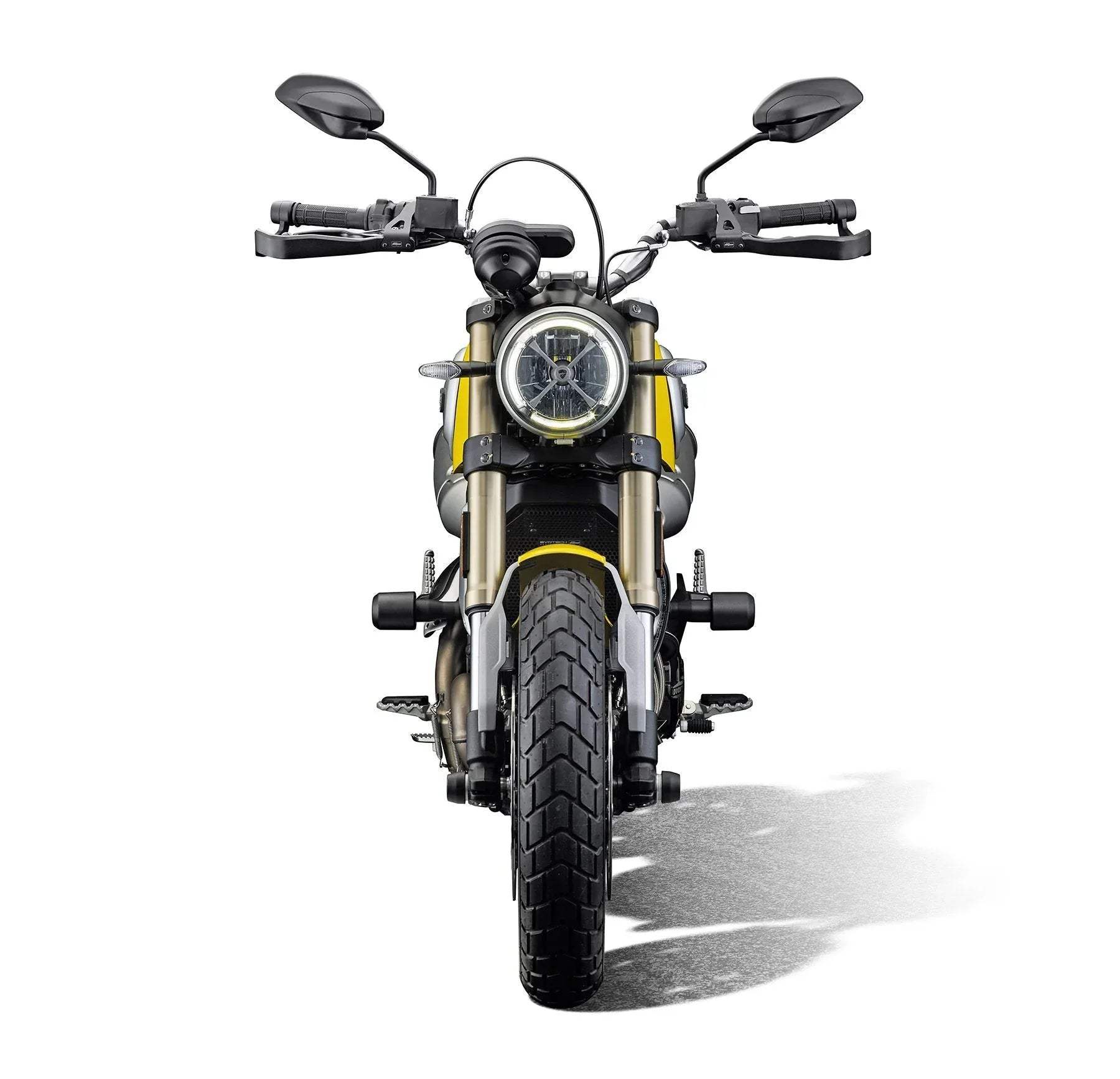 Evotech Performance Ducati Scrambler 1100 Tribute Pro Crash Protection Bobbins (2022+) - Sturzpads | Evotech Performance