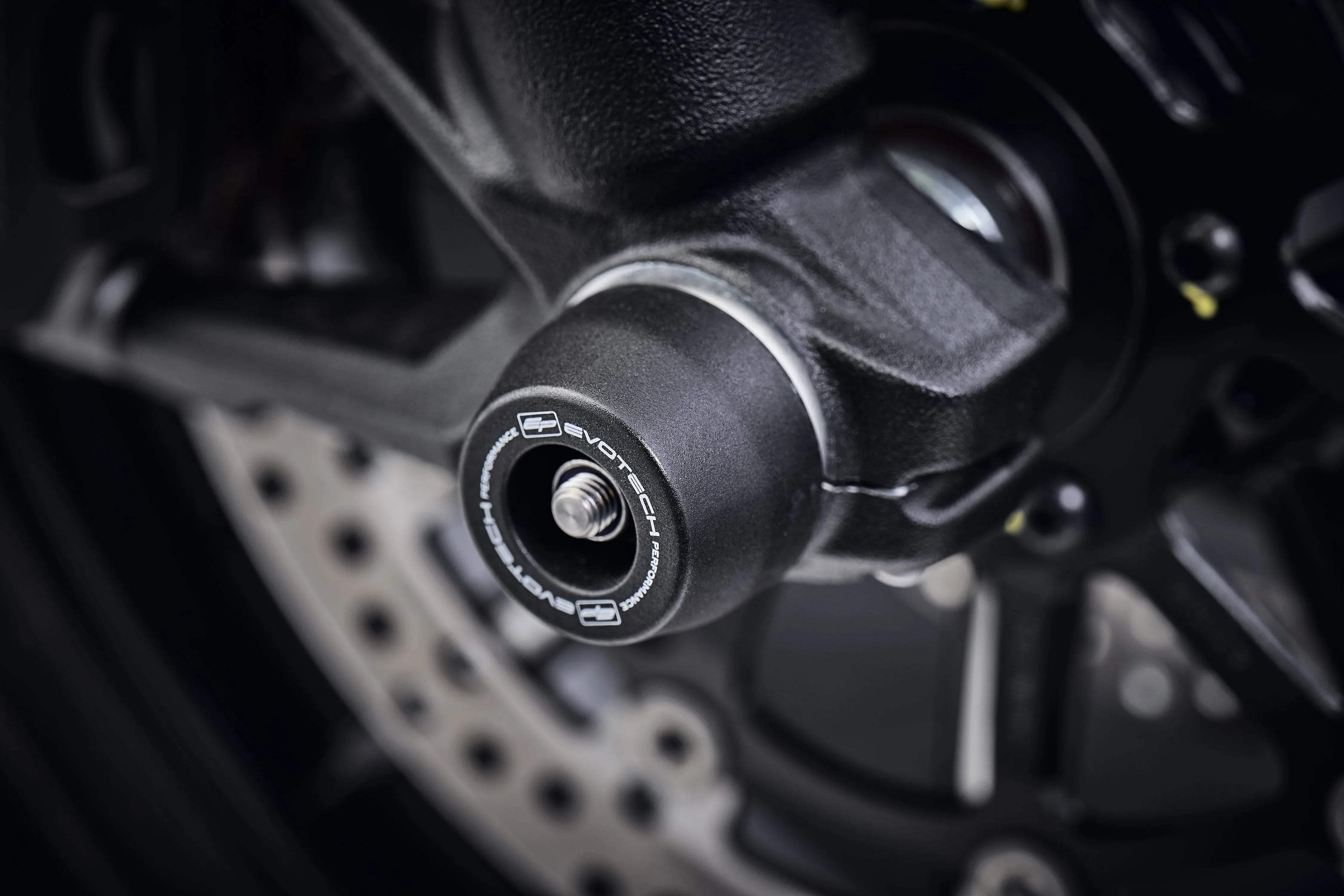Evotech Performance Spindle Bobbins Kit - Ducati Scrambler 1100 Dark Pro (2021+) - Spindle Bobbins | Evotech Performance