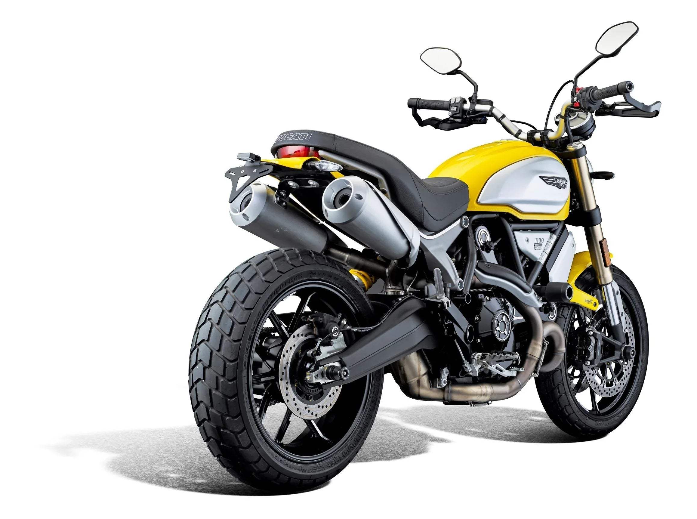 Evotech Paddock Stand Bobbins - Ducati Scrambler 1100 (2018-2020) - Alu Bobbins | Evotech Performance