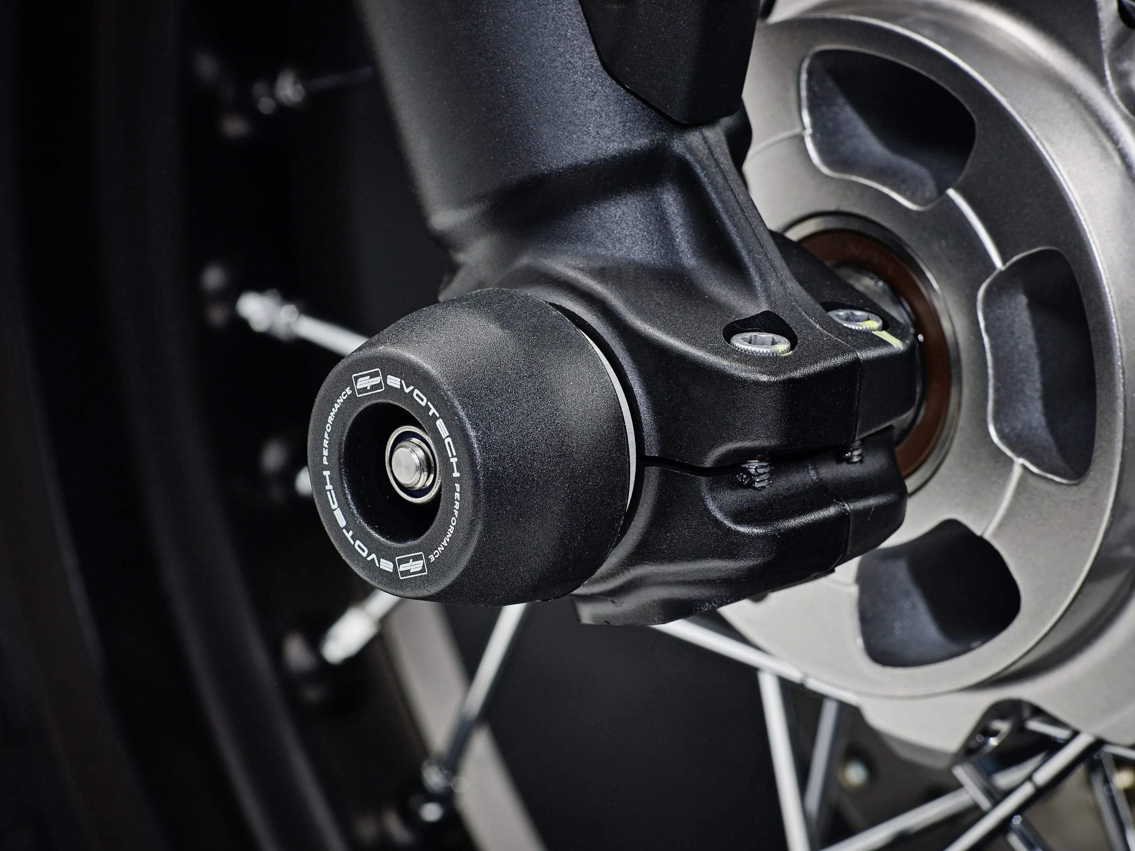 Evotech Performance Spindle Bobbins Kit - Ducati Scrambler Cafe Racer (2017-2021) - Spindle Bobbins | Evotech Performance