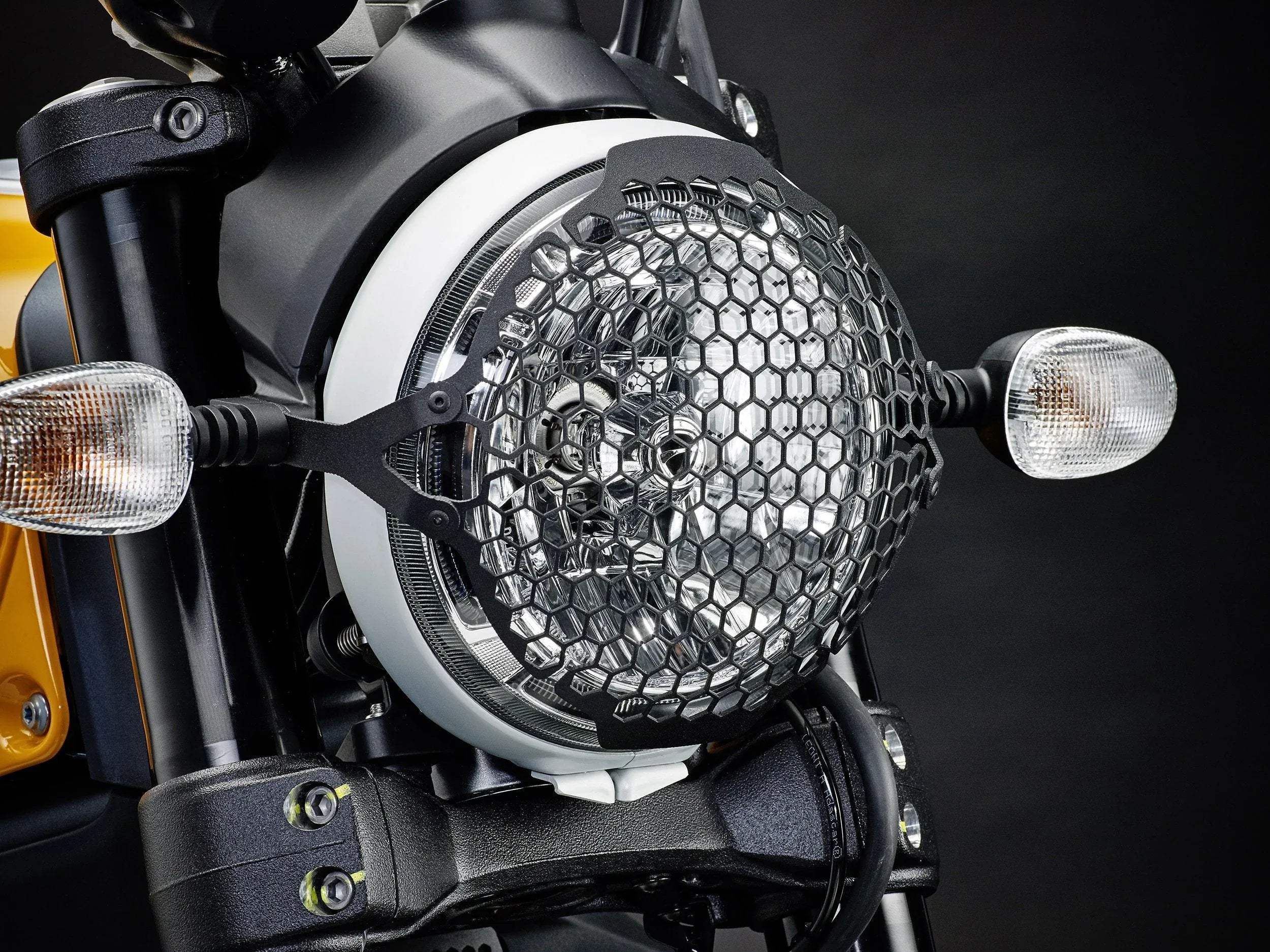 Evotech Ducati Scrambler Icon Dark Headlight Guard (2020 - 2022) - Scheinwerferschutz | Evotech Performance