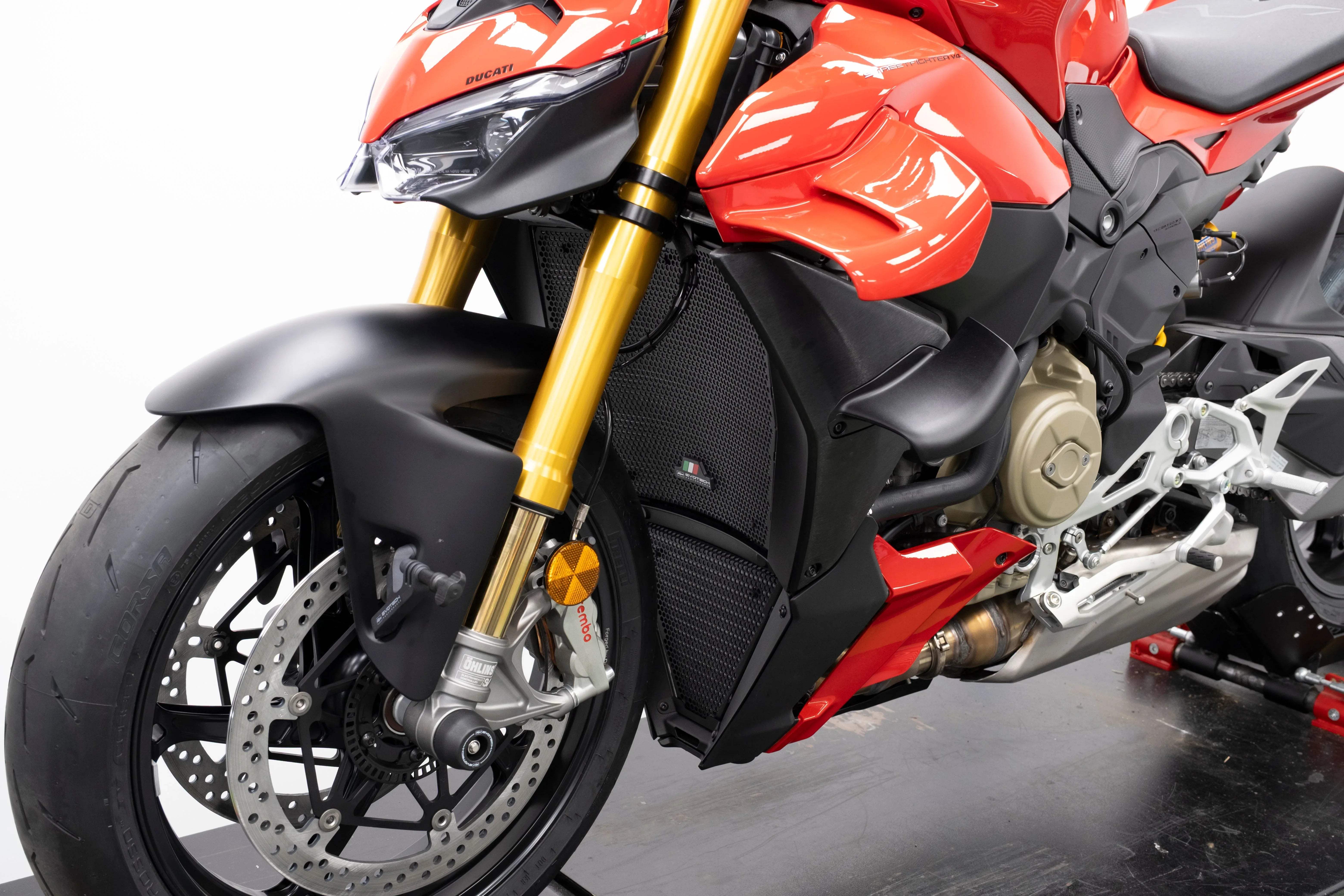 Evotech Radiator Guard Set - Ducati Streetfighter V4 S (2025+) - Kühlerschutzgitter | Evotech Performance