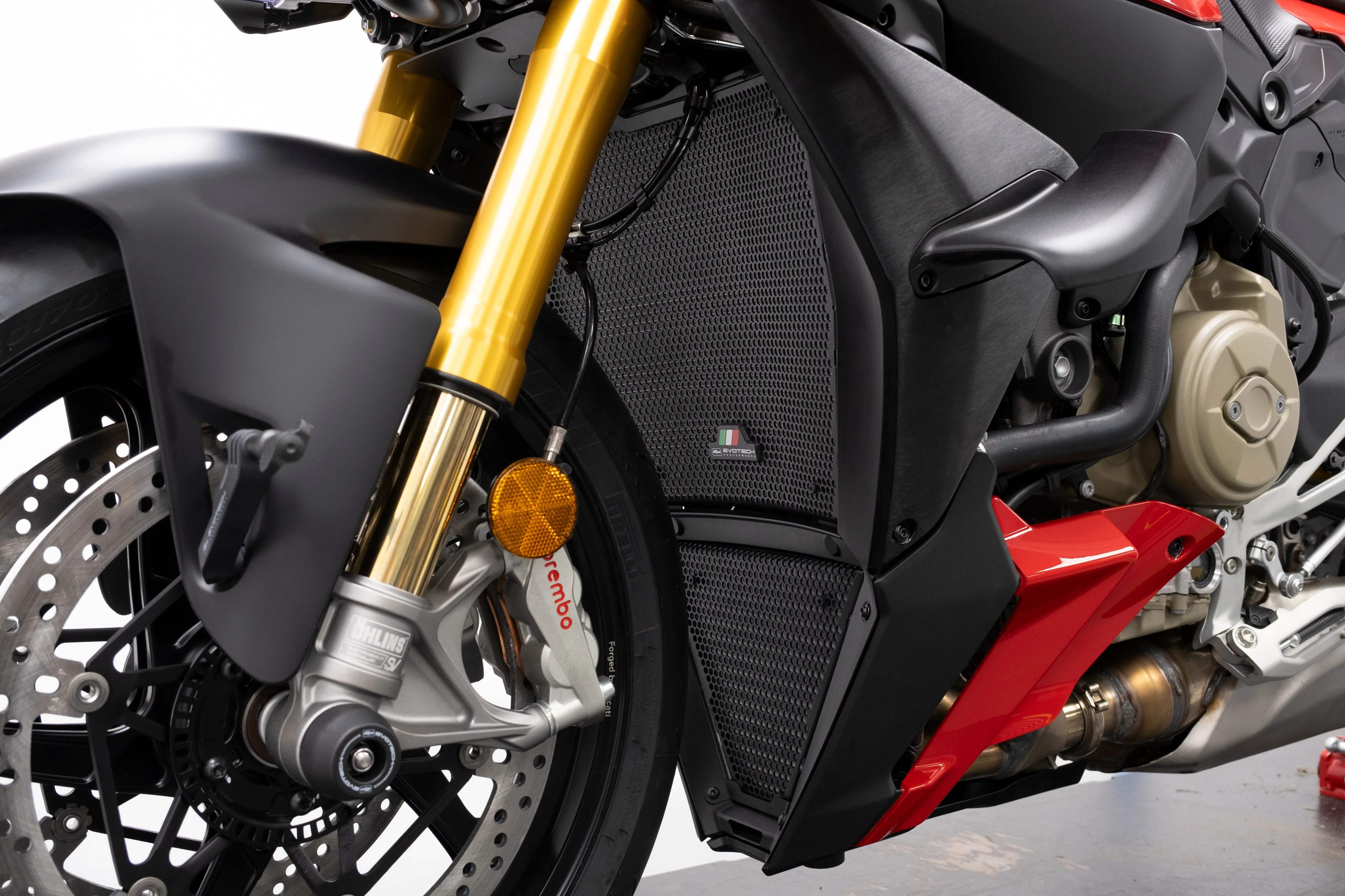 Evotech Radiator Guard Set - Ducati Streetfighter V4 S (2025+) - Kühlerschutzgitter | Evotech Performance