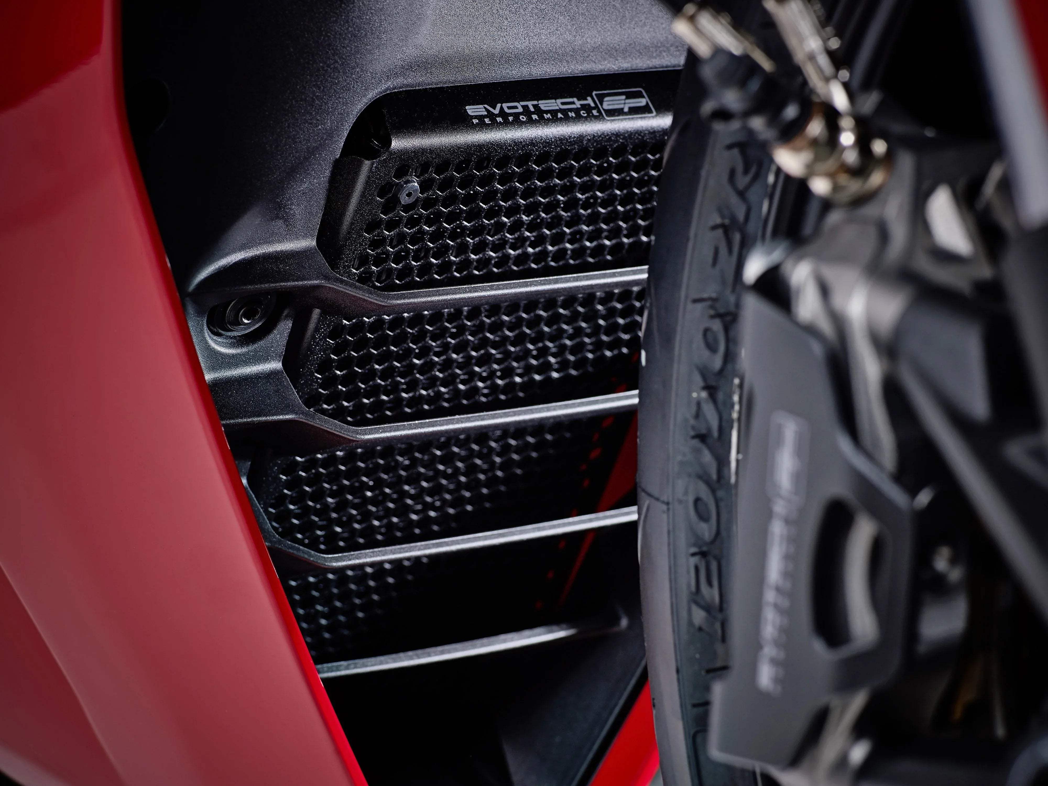 Evotech Ducati SuperSport Oil Cooler Guard (2017-2020) - Kühlerschutzgitter | Evotech Performance