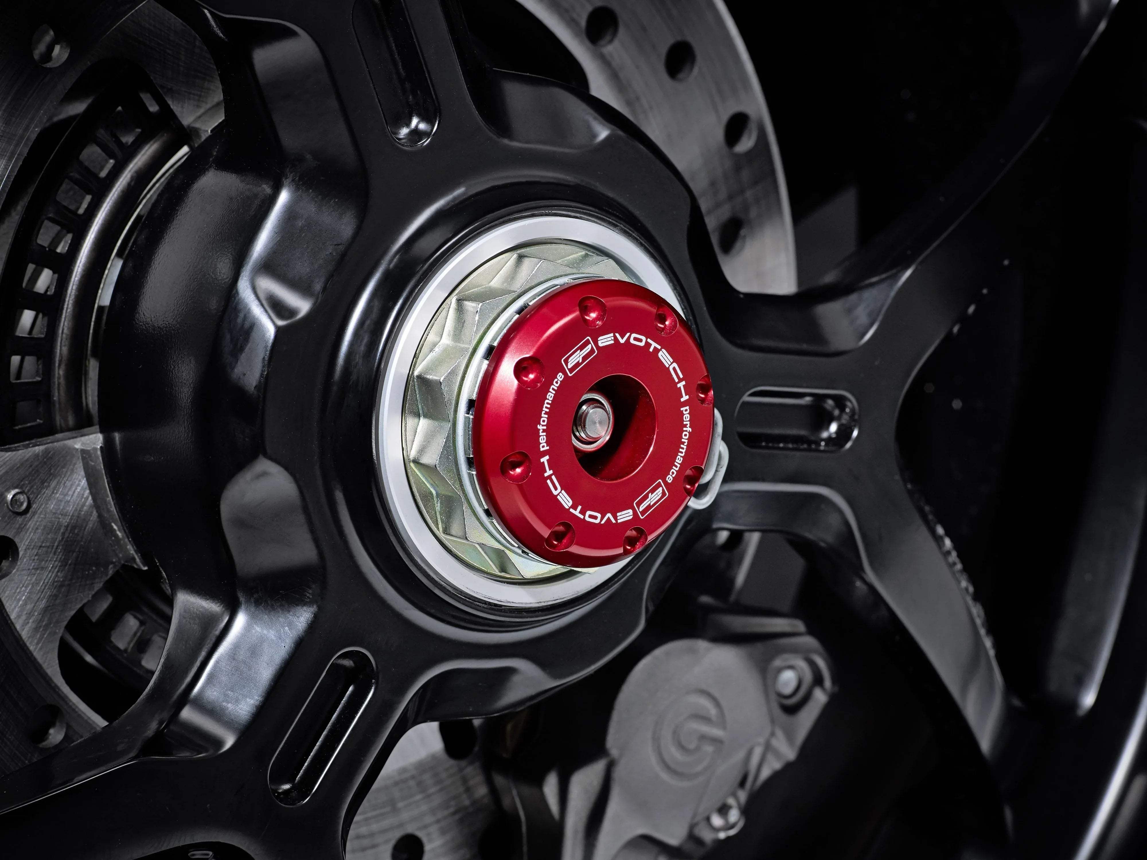 Evotech Rear Spindle Bobbins - Ducati SuperSport S (2017-2020) - Spindle Bobbins | Evotech Performance