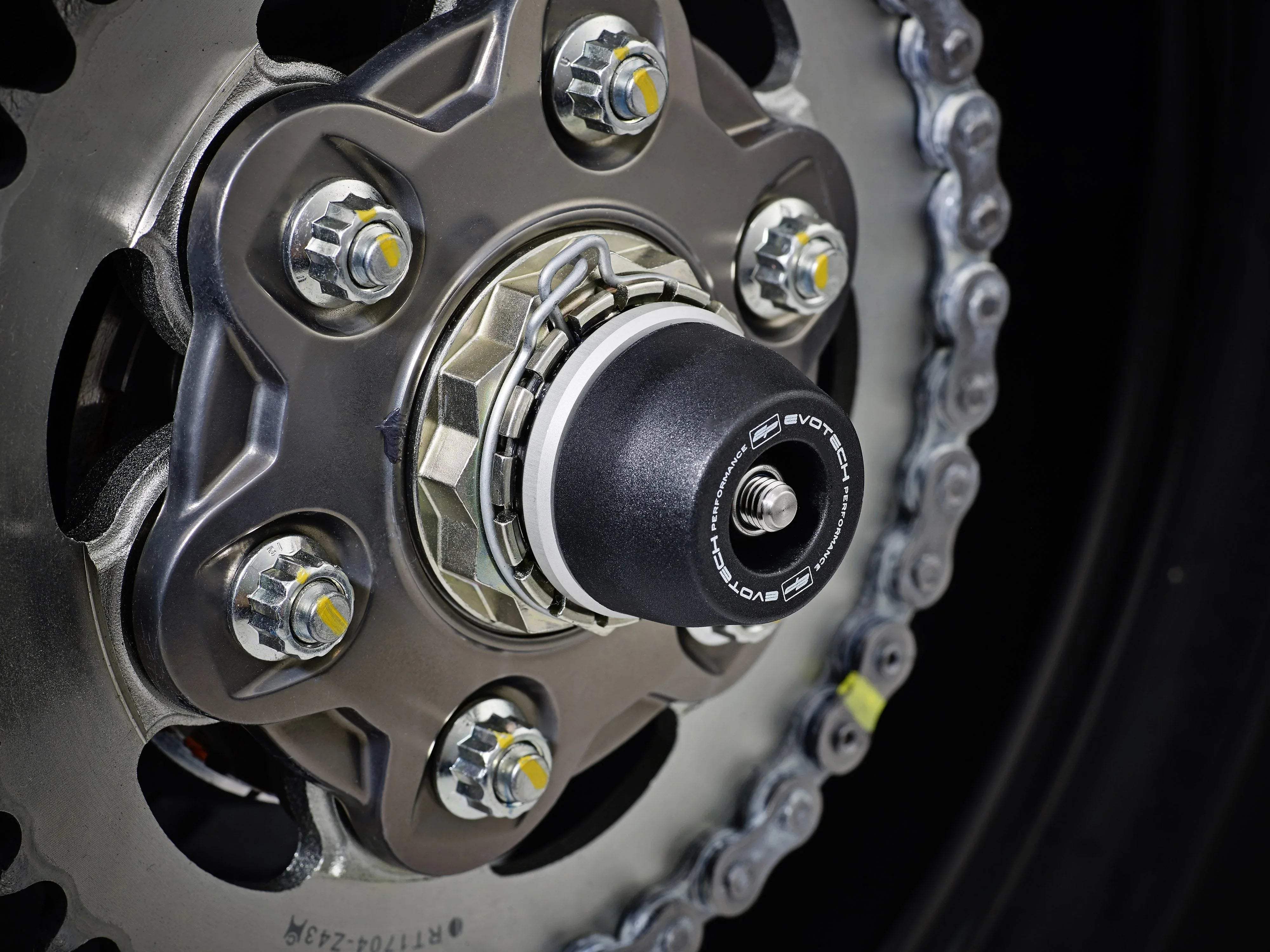 Evotech Rear Spindle Bobbins - Ducati SuperSport S (2017-2020) - Spindle Bobbins | Evotech Performance