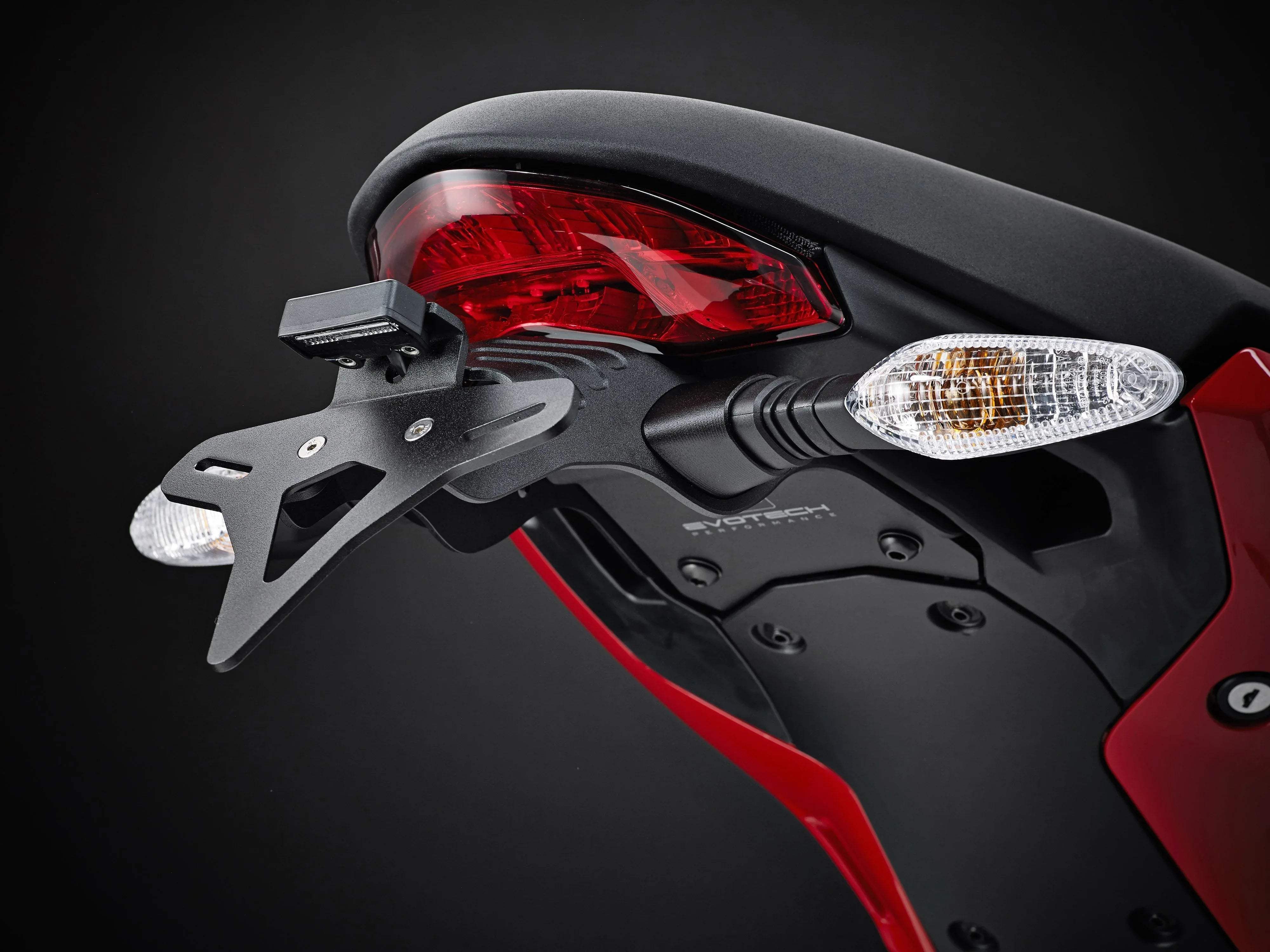 Evotech Ducati Monster 1200 S Tail Tidy (2017 - 2021) - Kennzeichenhalter | Evotech Performance
