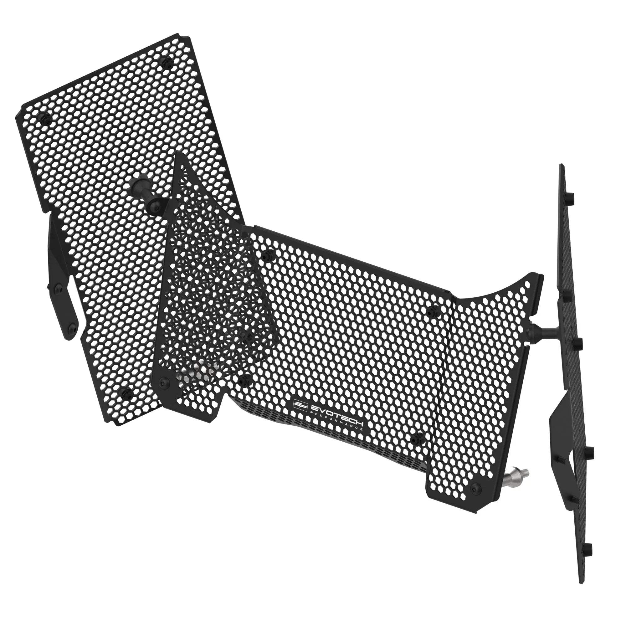 Evotech Performance Multistrada V4 Pikes Peak Radiator Oil Cooler Guard Set (2022 - 2024) - Kühlerschutzgitter | Evotech Performance