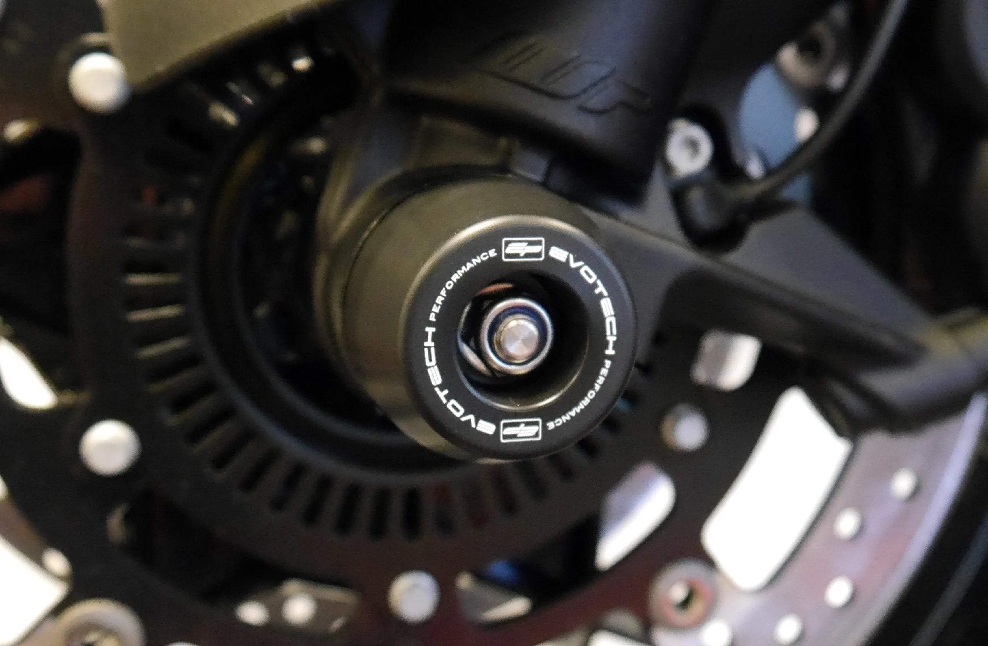 Evotech Front Spindle Bobbins - KTM 790 Adventure (2019-2021) - Spindle Bobbins | Evotech Performance