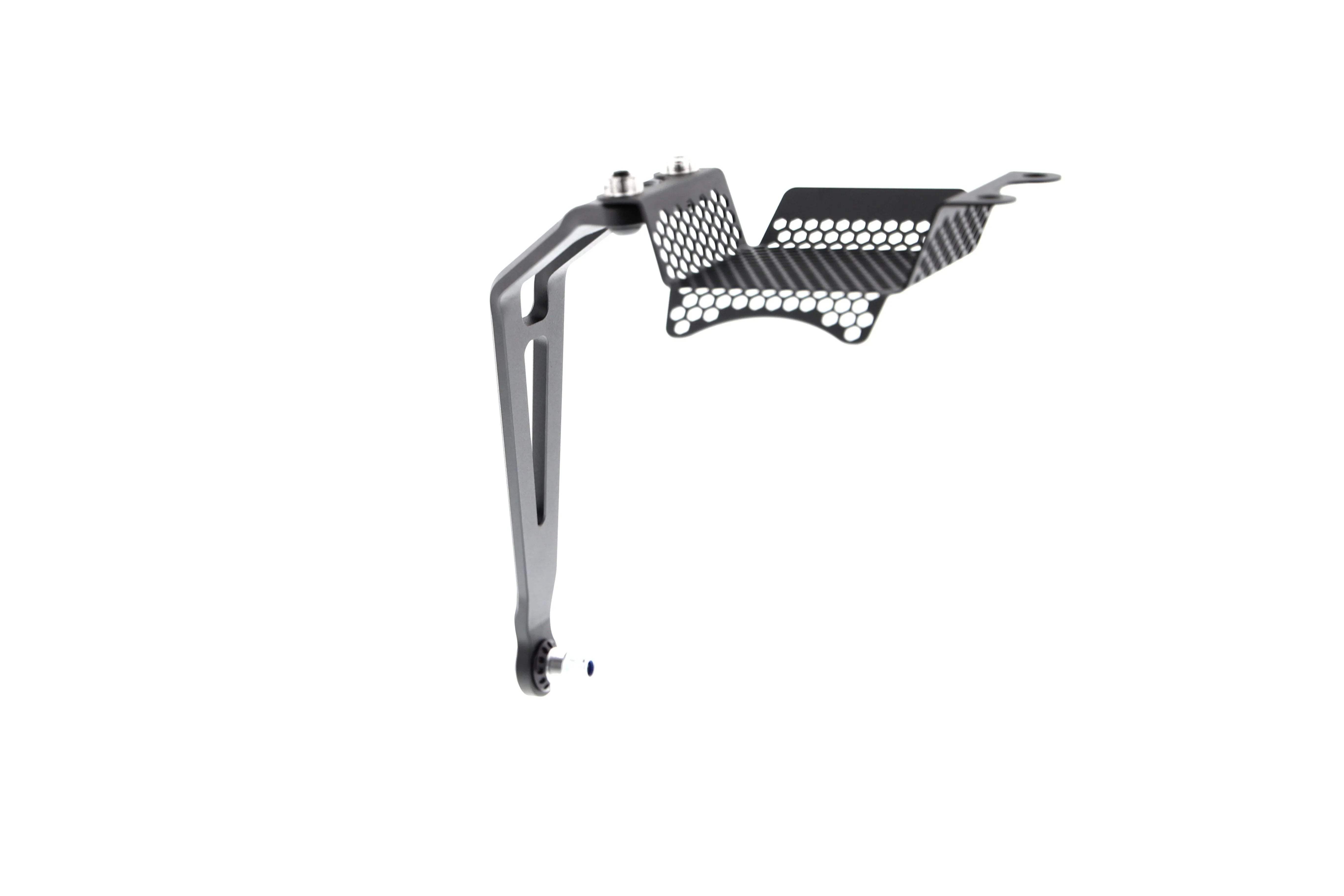 Evotech KTM 125 Duke Exhaust Hanger & Rectifier Guard Set (2017 - 2023) - Gleichrichterschutz | Evotech Performance