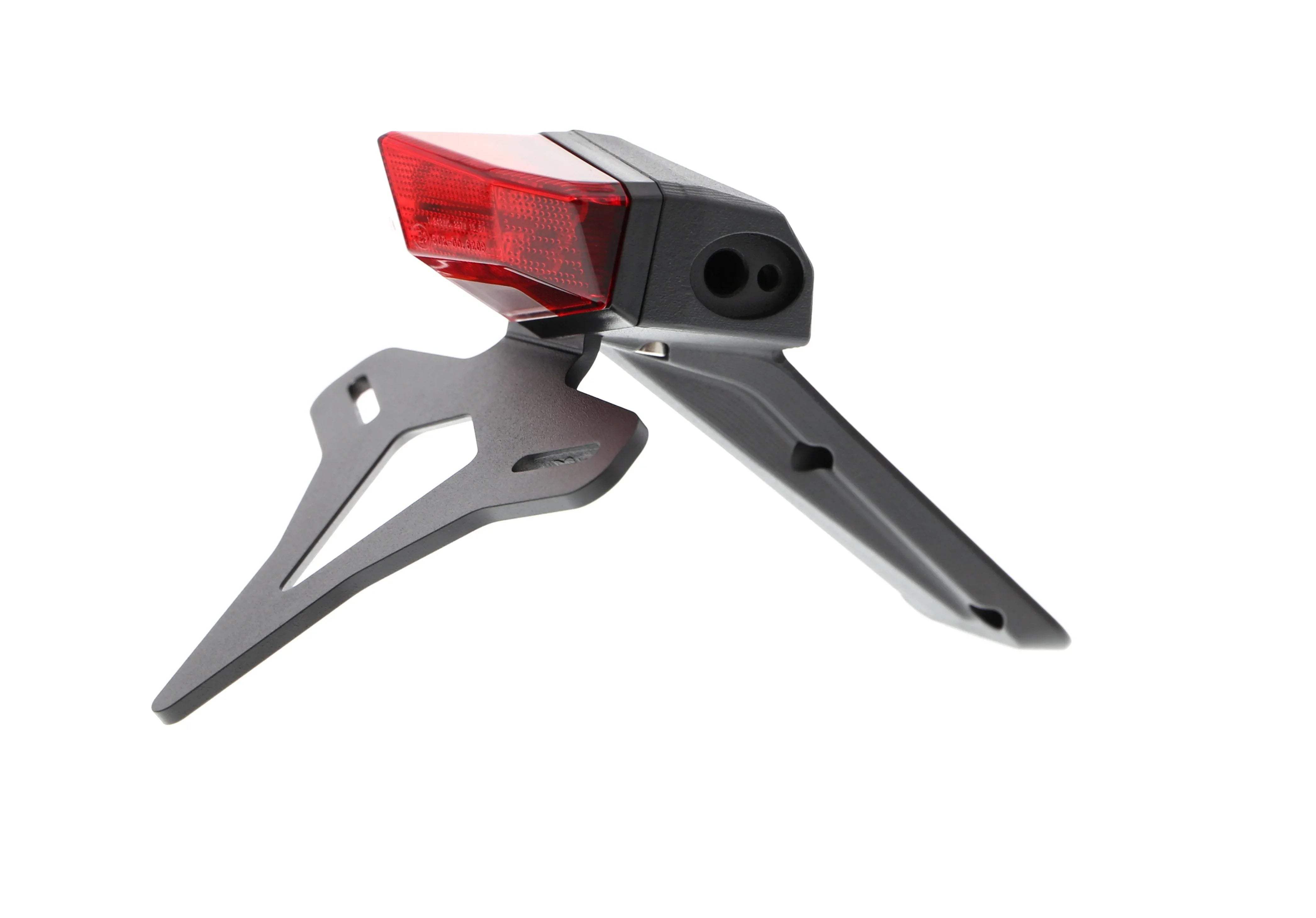Evotech KTM 890 Duke Tail Tidy (2021+) (Red Rear Light) - Kennzeichenhalter | Evotech Performance
