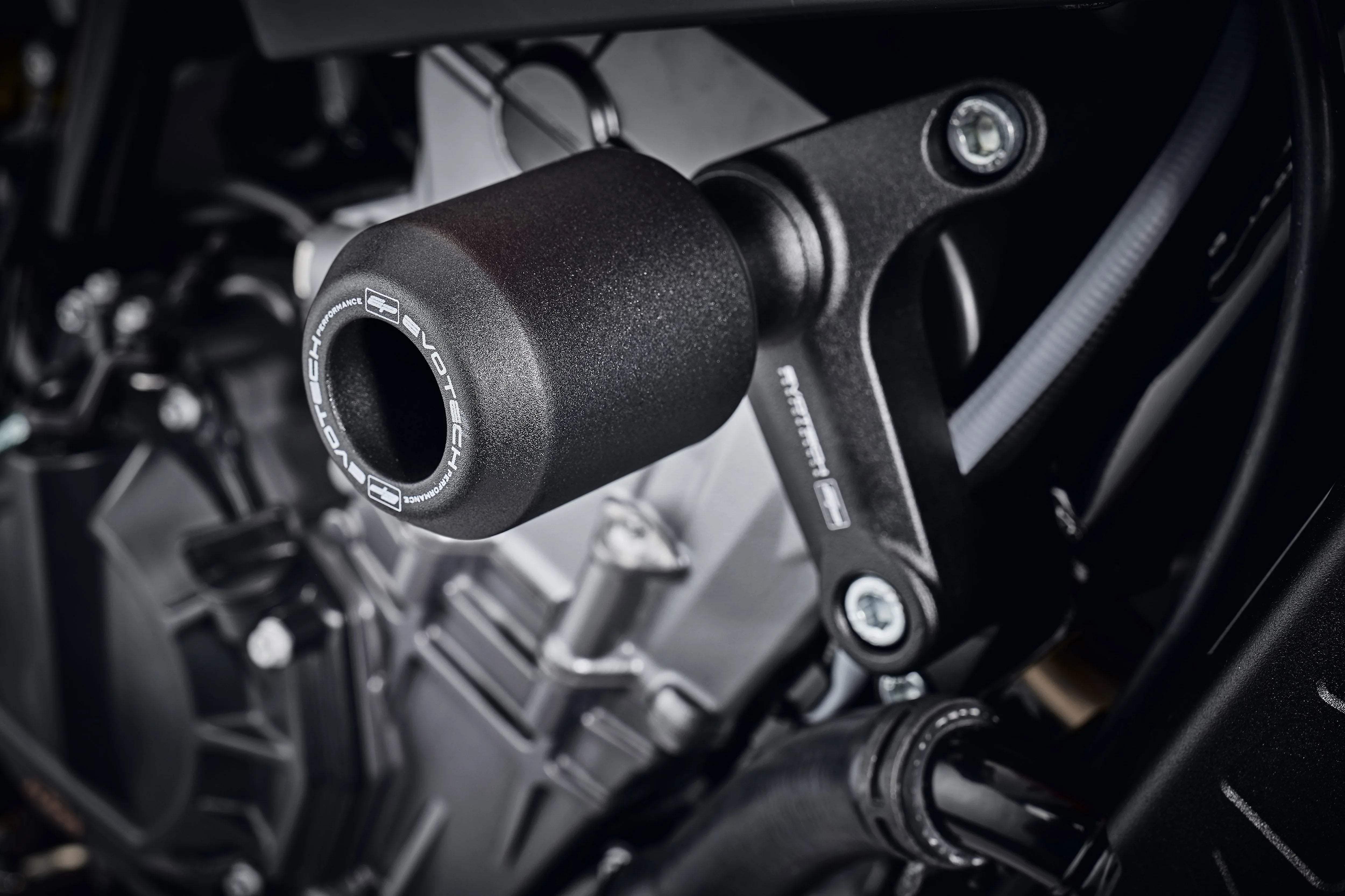 Evotech KTM 790 Duke Crash Bobbins (2018-2022) - Sturzpads | Evotech Performance