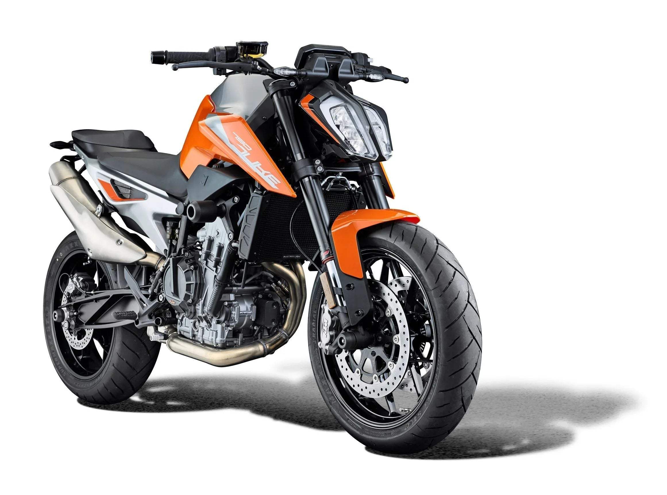 Evotech KTM 790 Duke Crash Bobbins (2018-2022) - Sturzpads | Evotech Performance