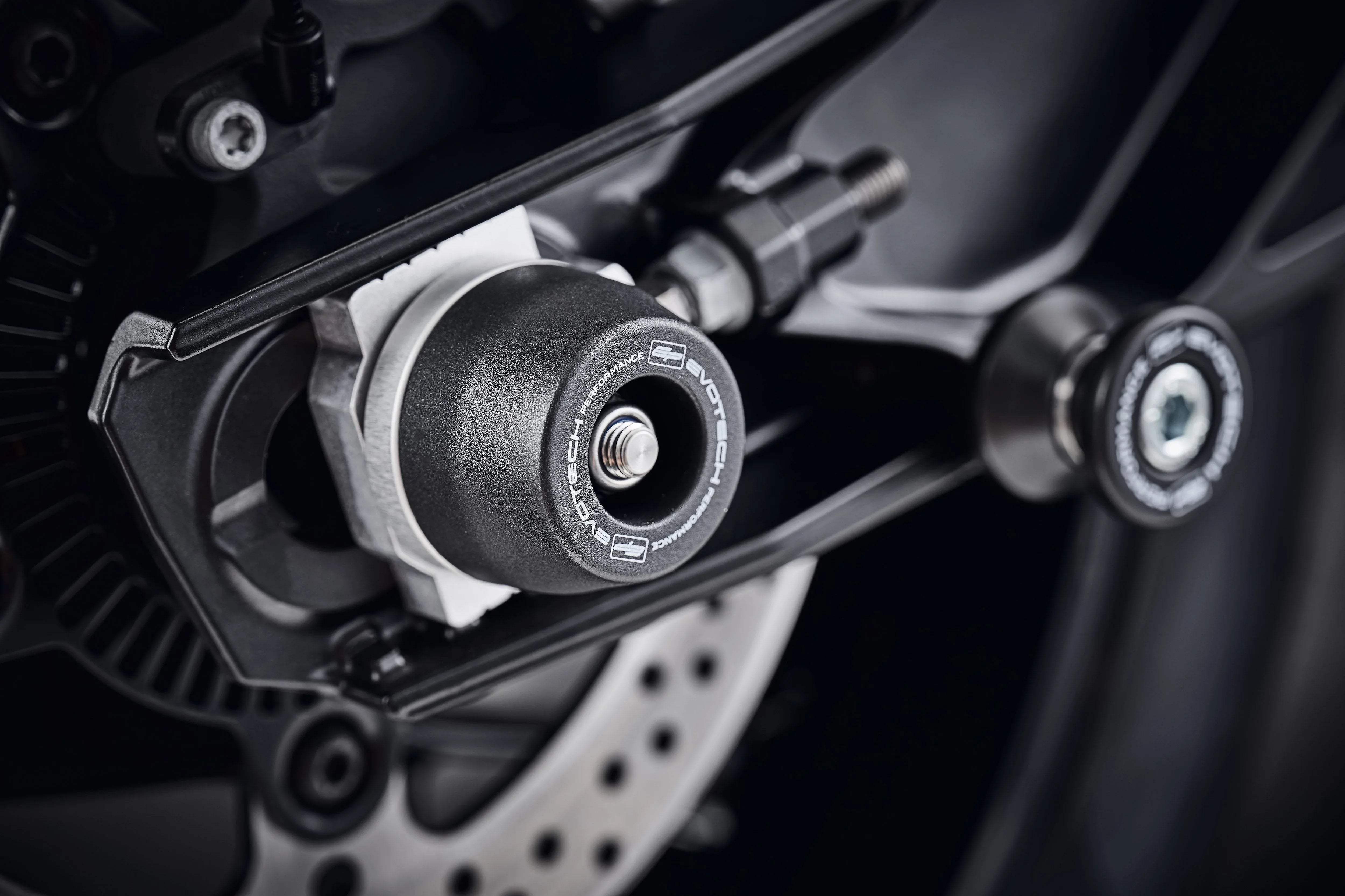 Evotech Rear Spindle Bobbins - KTM 890 Duke R (2020+) - Spindle Bobbins | Evotech Performance