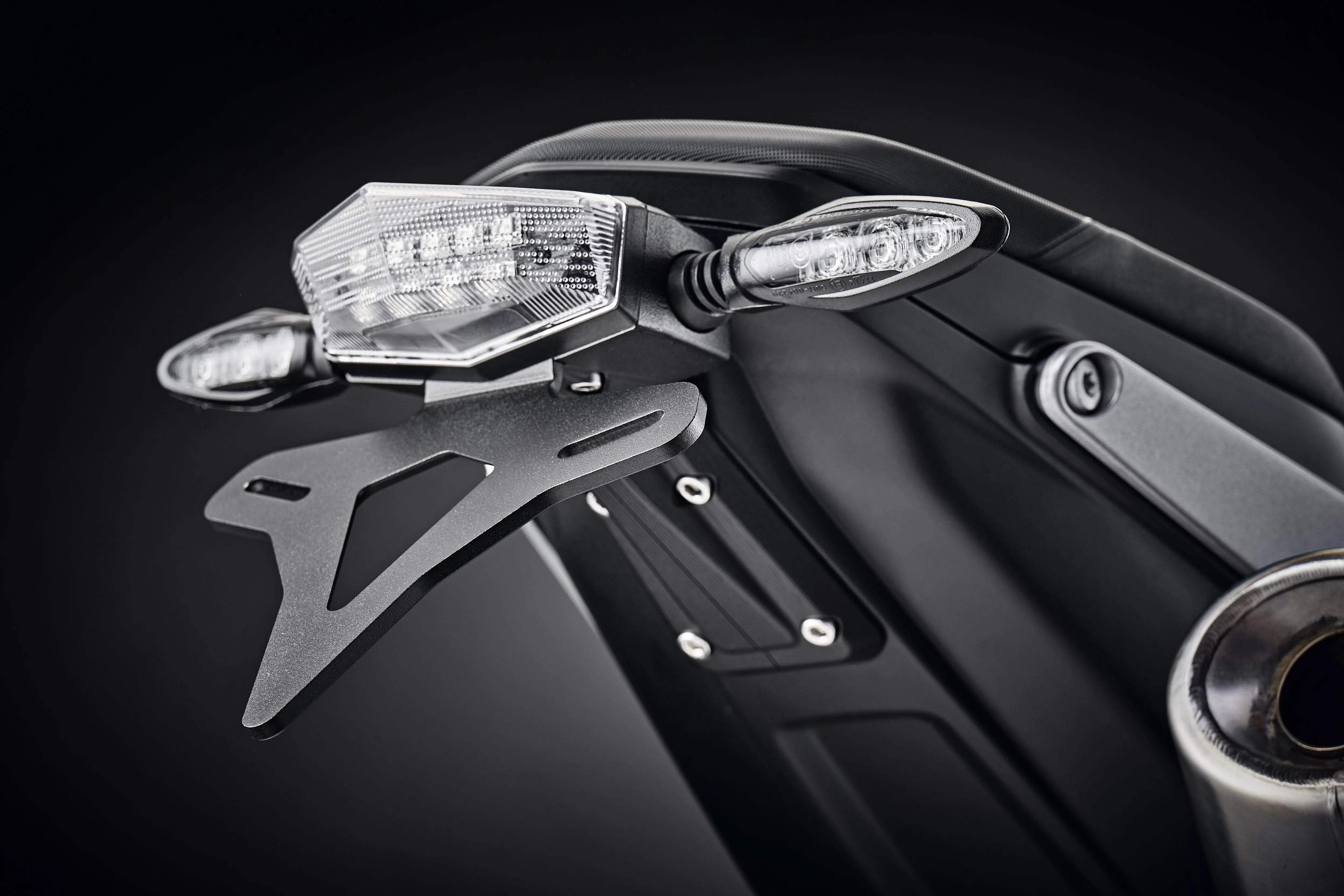 Evotech KTM 890 Duke Tail Tidy (2021+) (Clear Rear Light) - Kennzeichenhalter | Evotech Performance