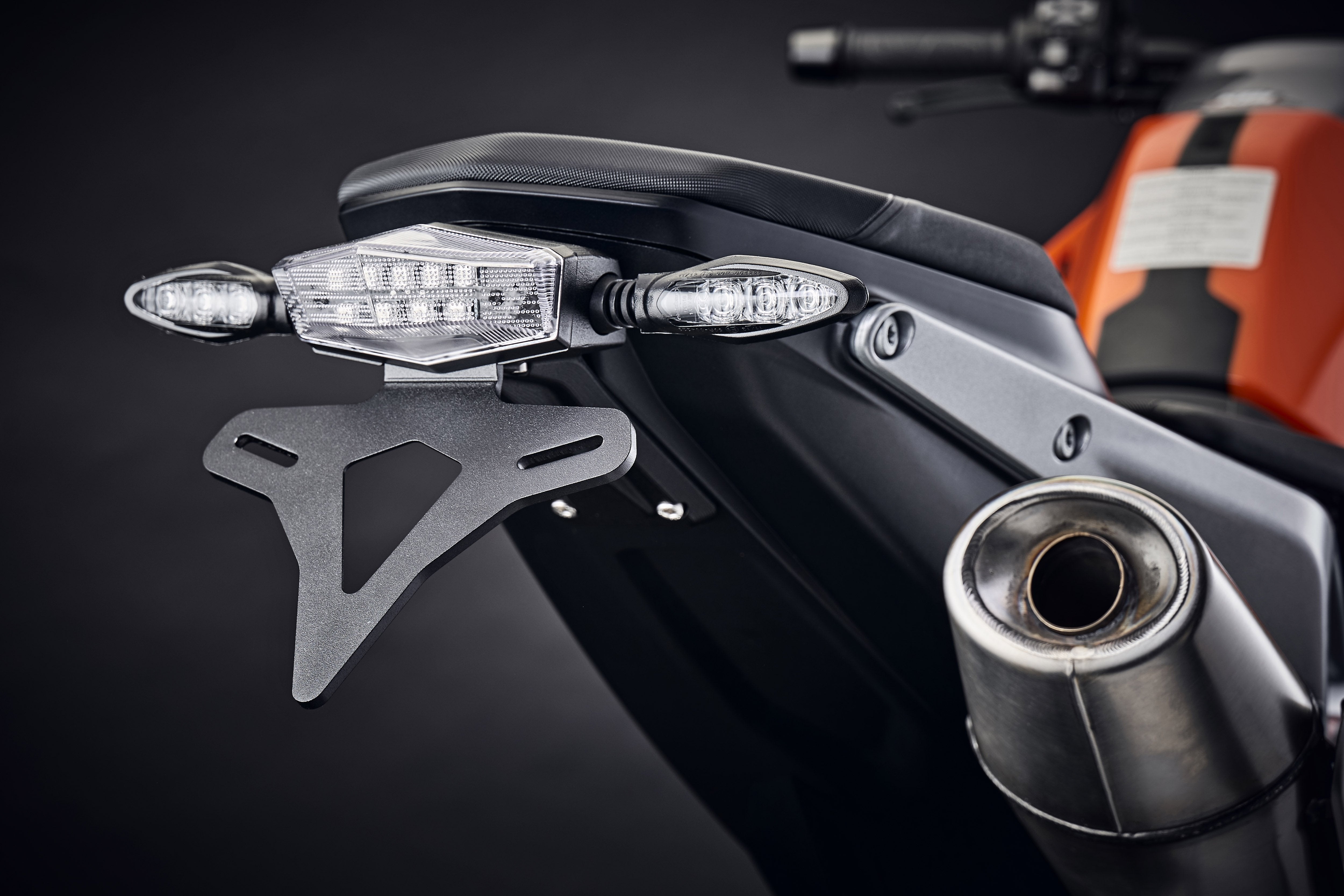 Evotech KTM 790 Duke Tail Tidy (2018-2022) (Clear Rear Light)
