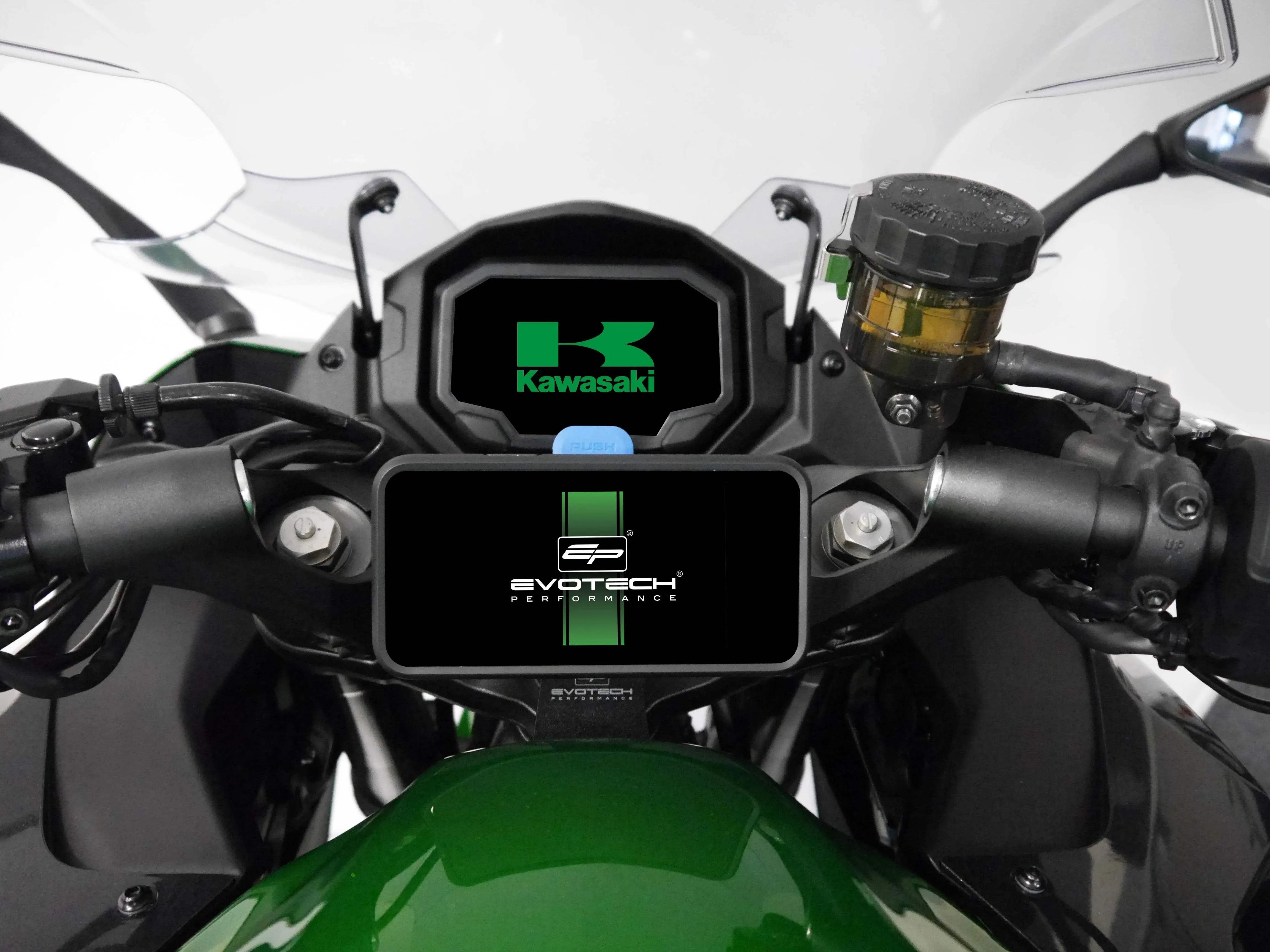 Evotech Quad Lock Compatible Mount - Kawasaki Ninja 1000SX Tourer (2020+) - Halterung Quad Lock | Evotech Performance