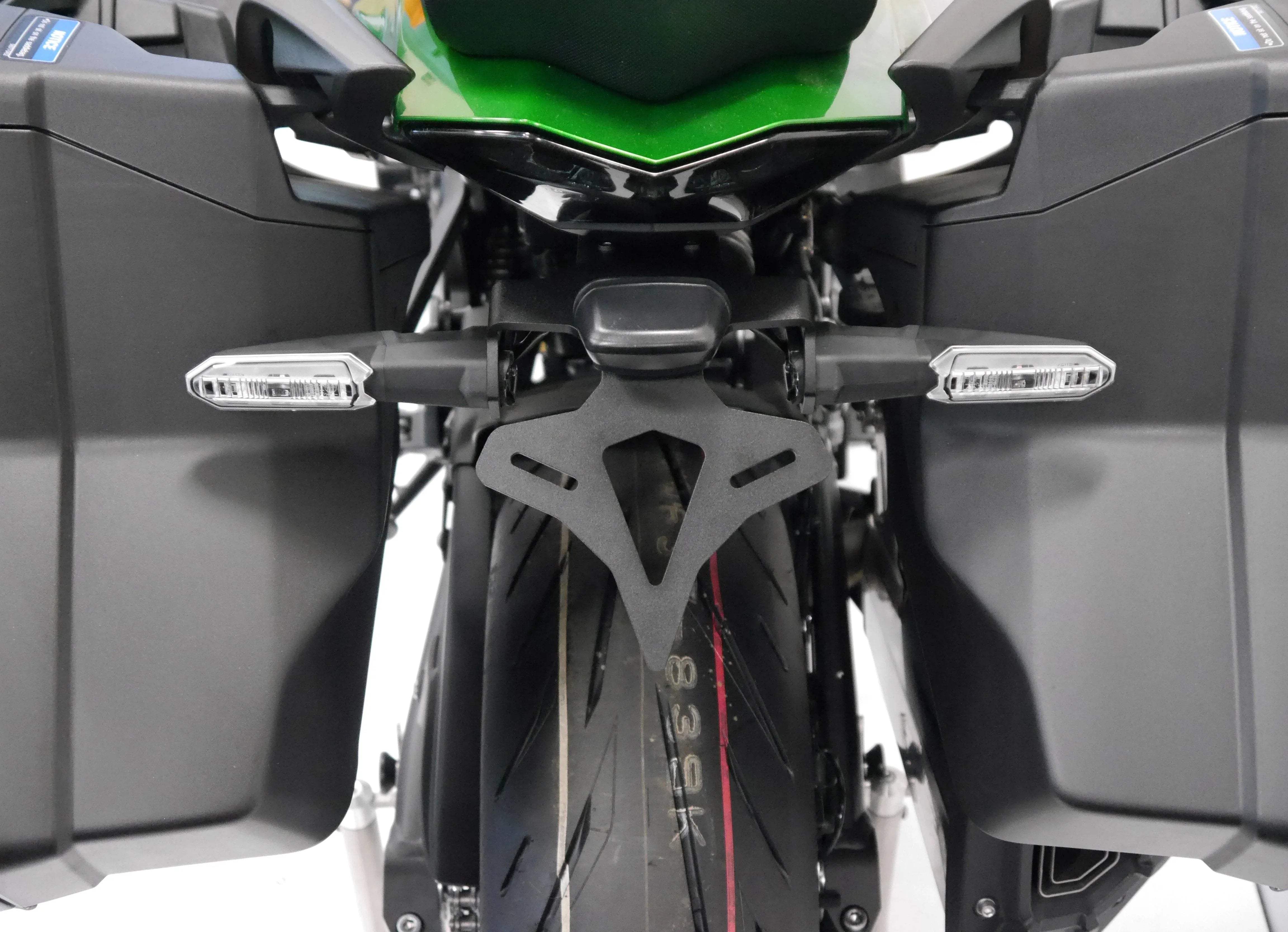 Evotech Kawasaki Z1000 SX Tail Tidy 2017 - 2019 - Kennzeichenhalter | Evotech Performance