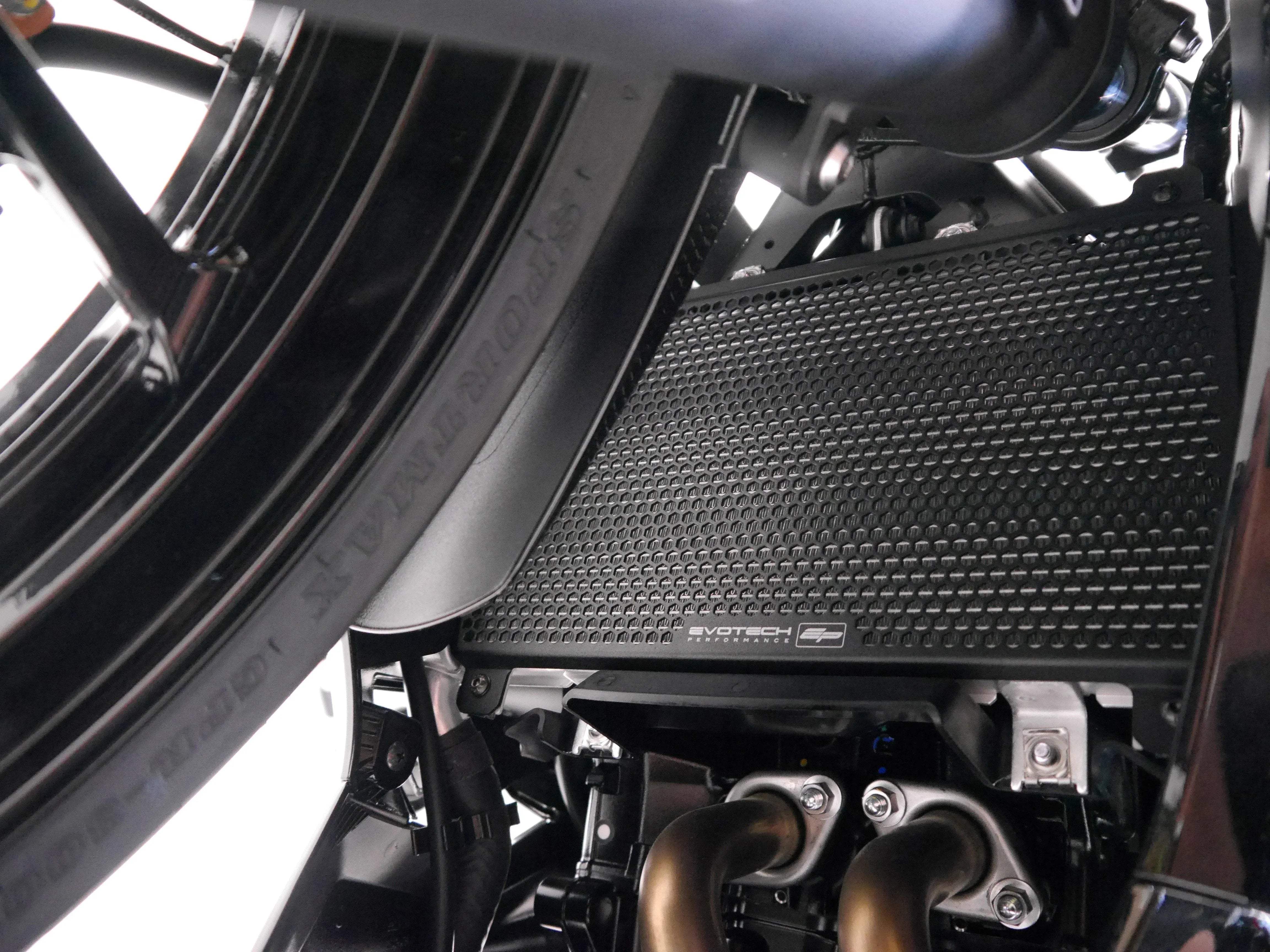 Evotech Kawasaki Ninja 400 Radiator Guard (2018+) - Kühlerschutzgitter | Evotech Performance