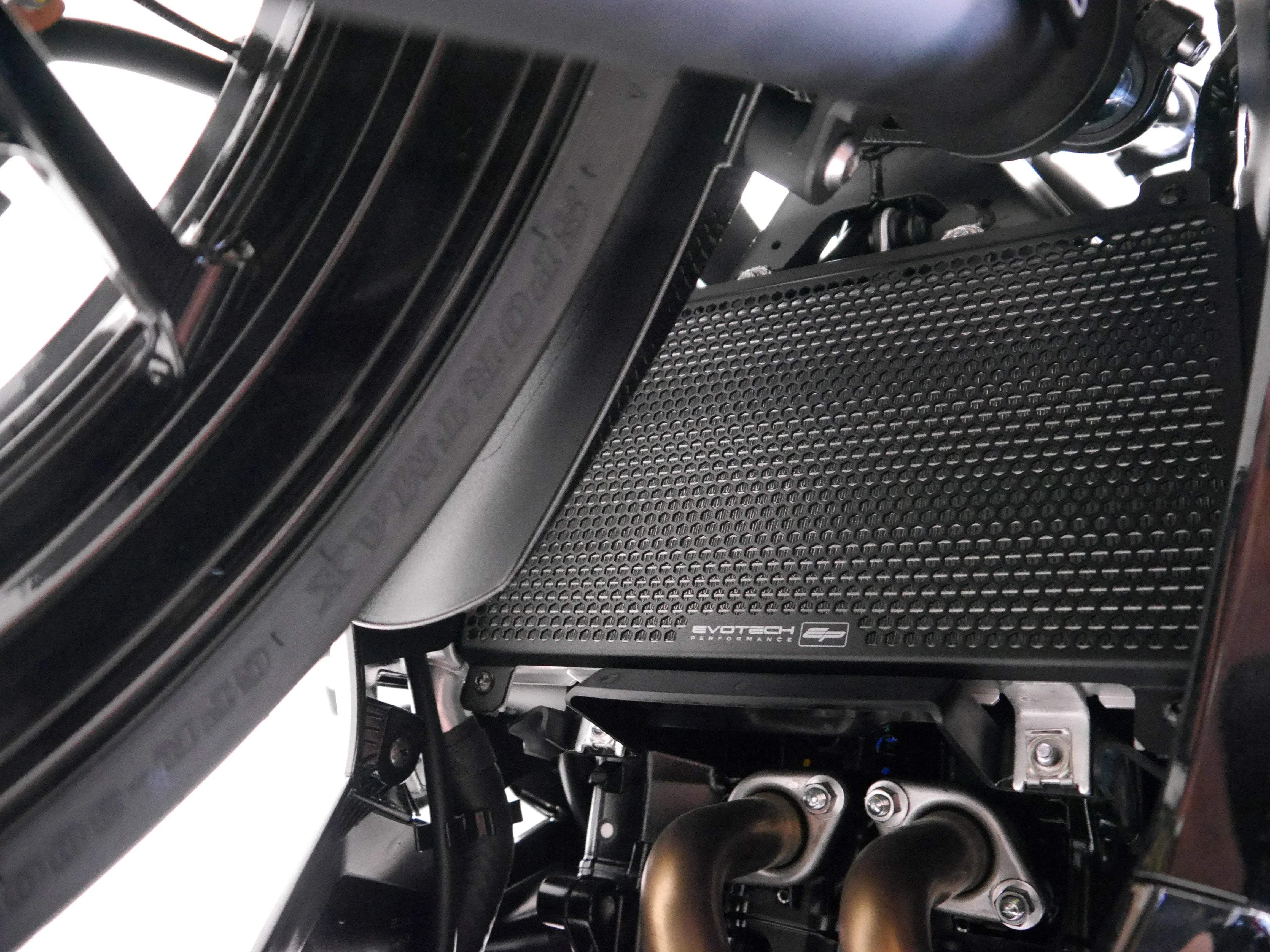Evotech Kawasaki Ninja 400 Radiator Guard (2018+) - Kühlerschutzgitter | Evotech Performance