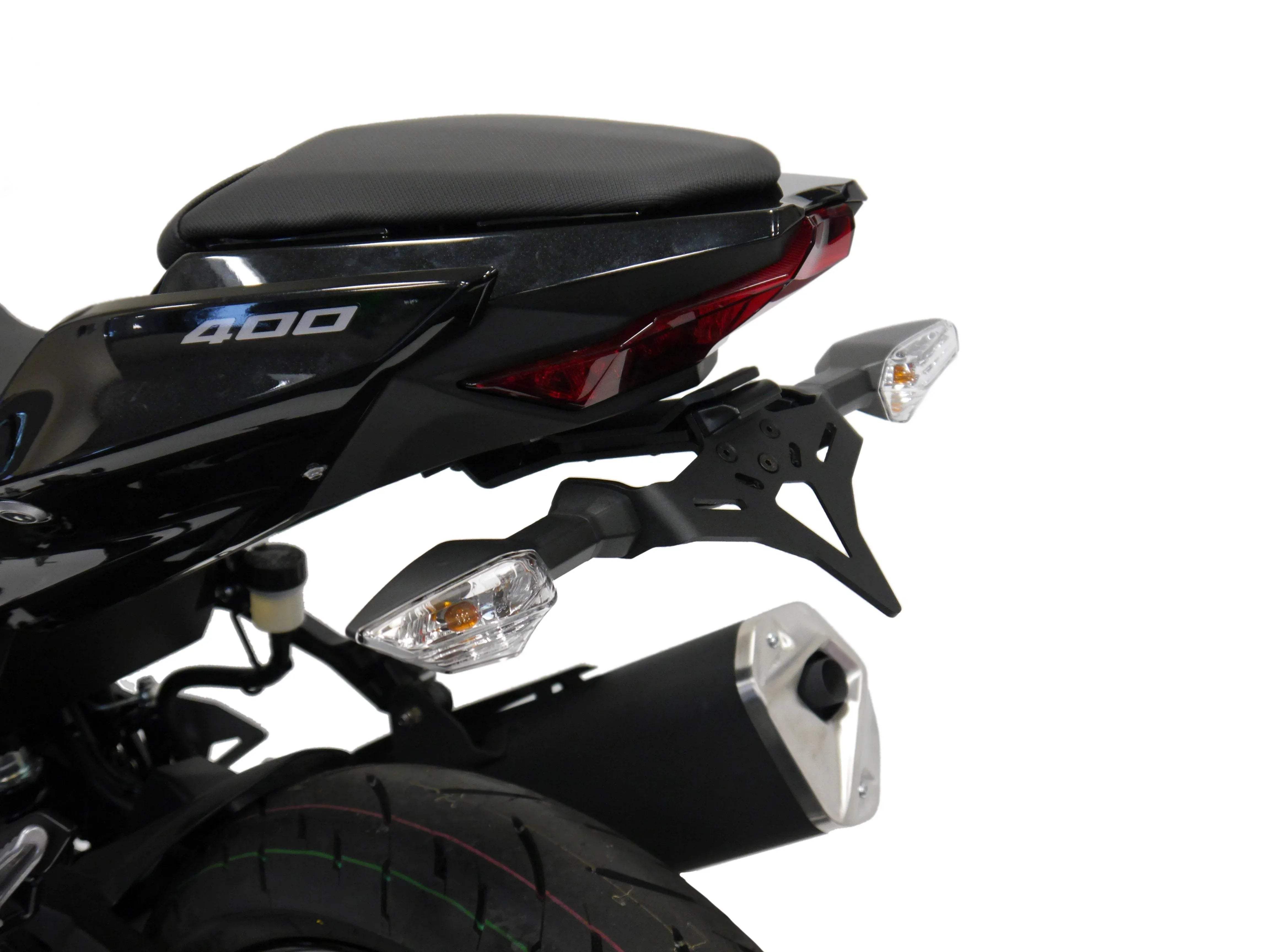 Evotech Kawasaki Z400 Tail Tidy (2019+) - Kennzeichenhalter | Evotech Performance