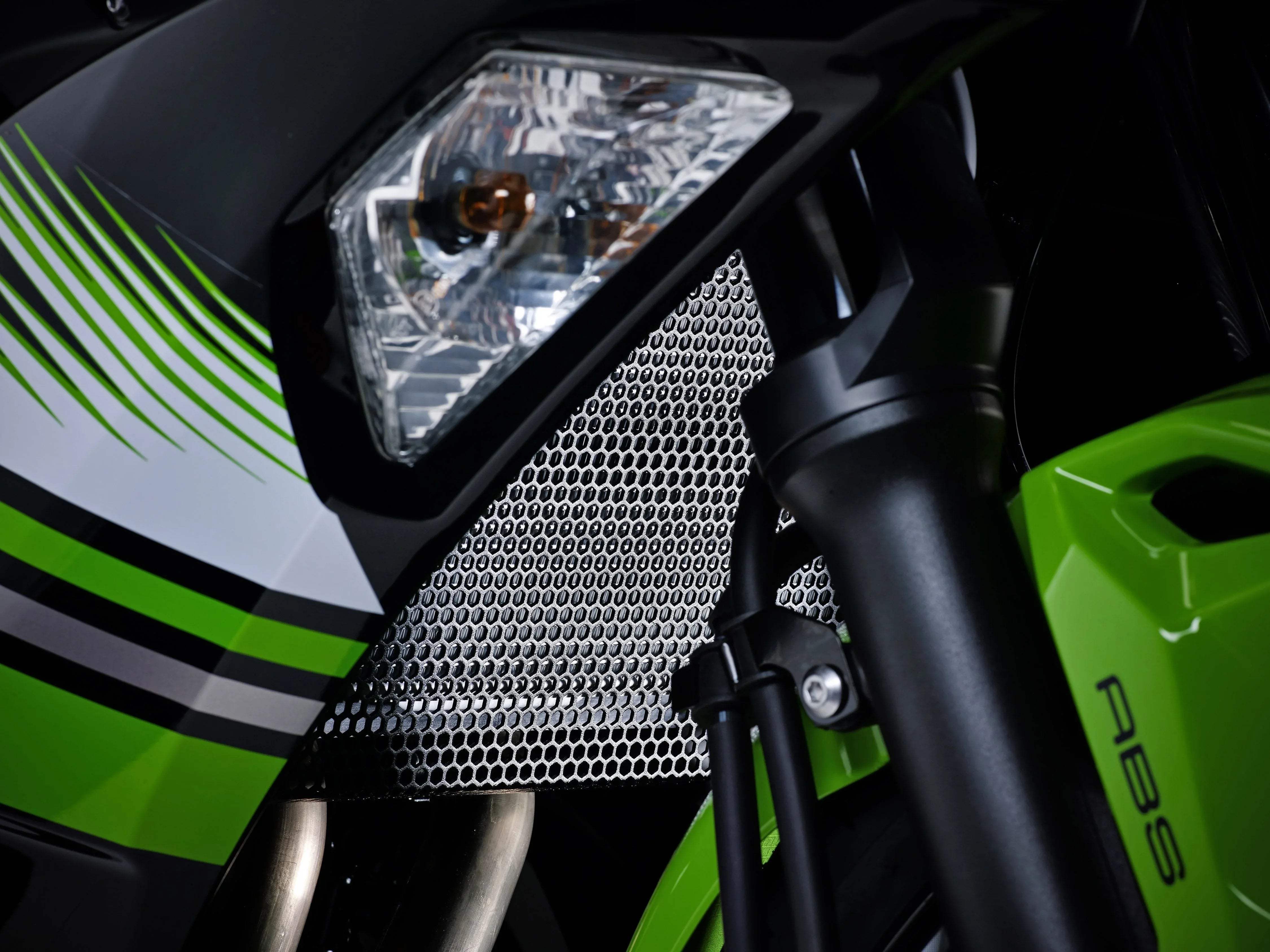 Evotech Performance Kawasaki Ninja 650 Tourer Radiator Guard (2021+) - Kühlerschutzgitter | Evotech Performance