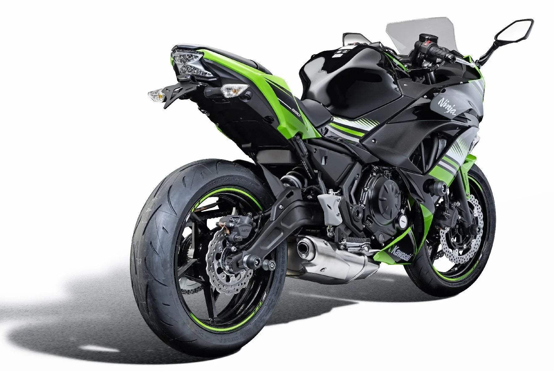 Evotech Performance Paddock Stand Bobbins - Kawasaki Ninja 650 Urban (2022+) - Alu Bobbins | Evotech Performance