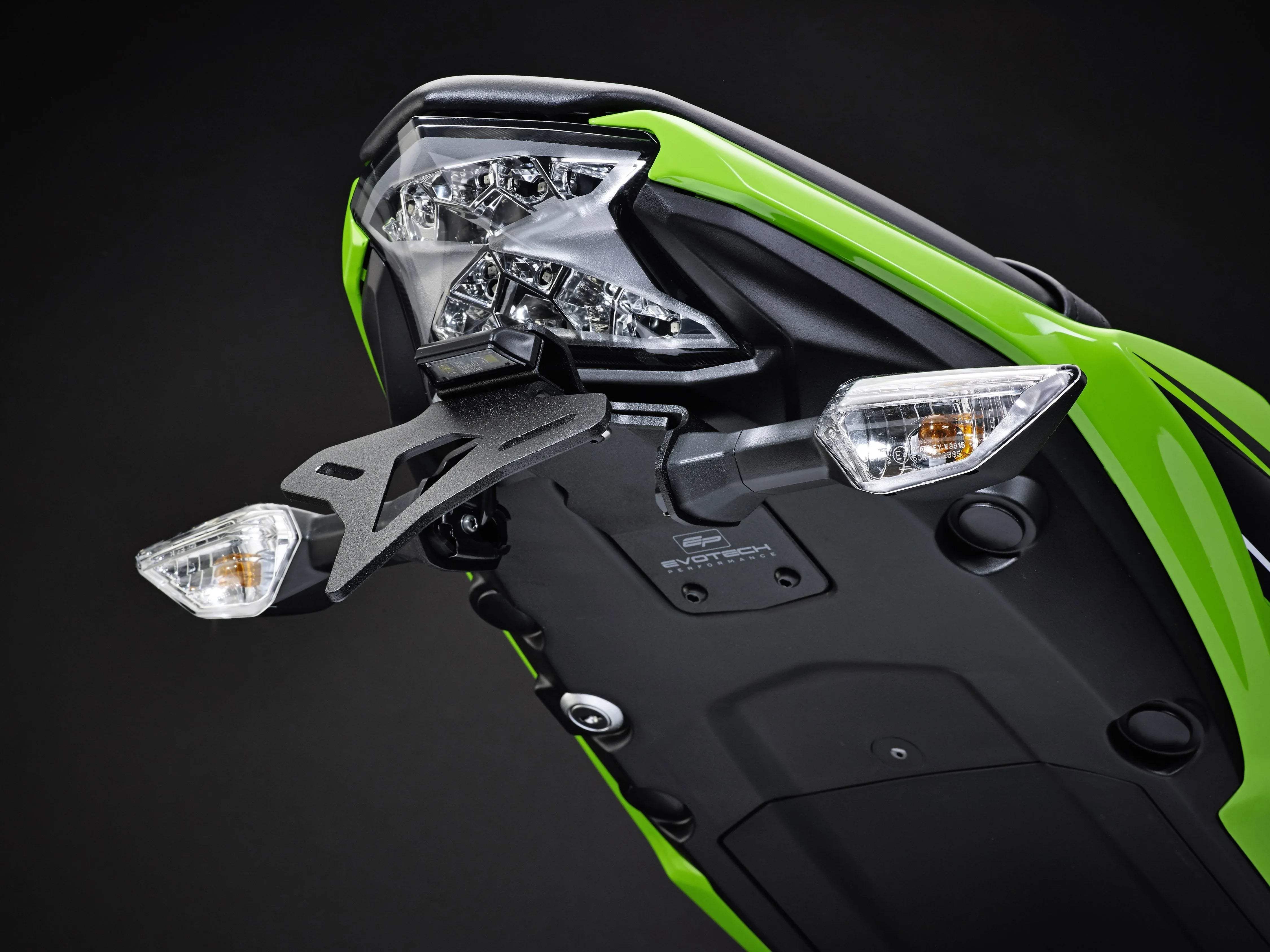 Evotech Performance Kawasaki Ninja 650 Performance Tail Tidy (2021+) - Kennzeichenhalter | Evotech Performance