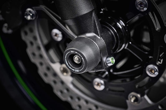Evotech Front Spindle Bobbins - Kawasaki Z900 SE (2025+) - Spindle Bobbins | Evotech Performance